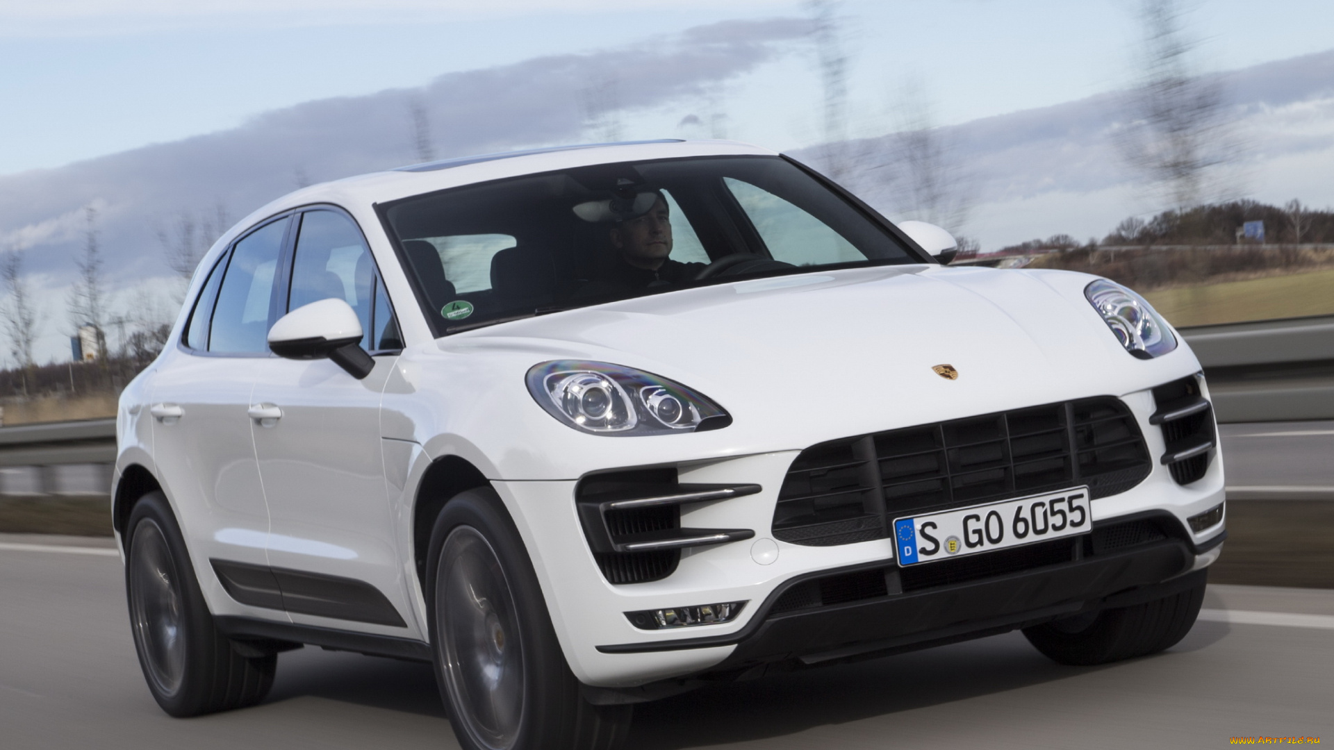 автомобили, porsche, turbo, macan, 2014