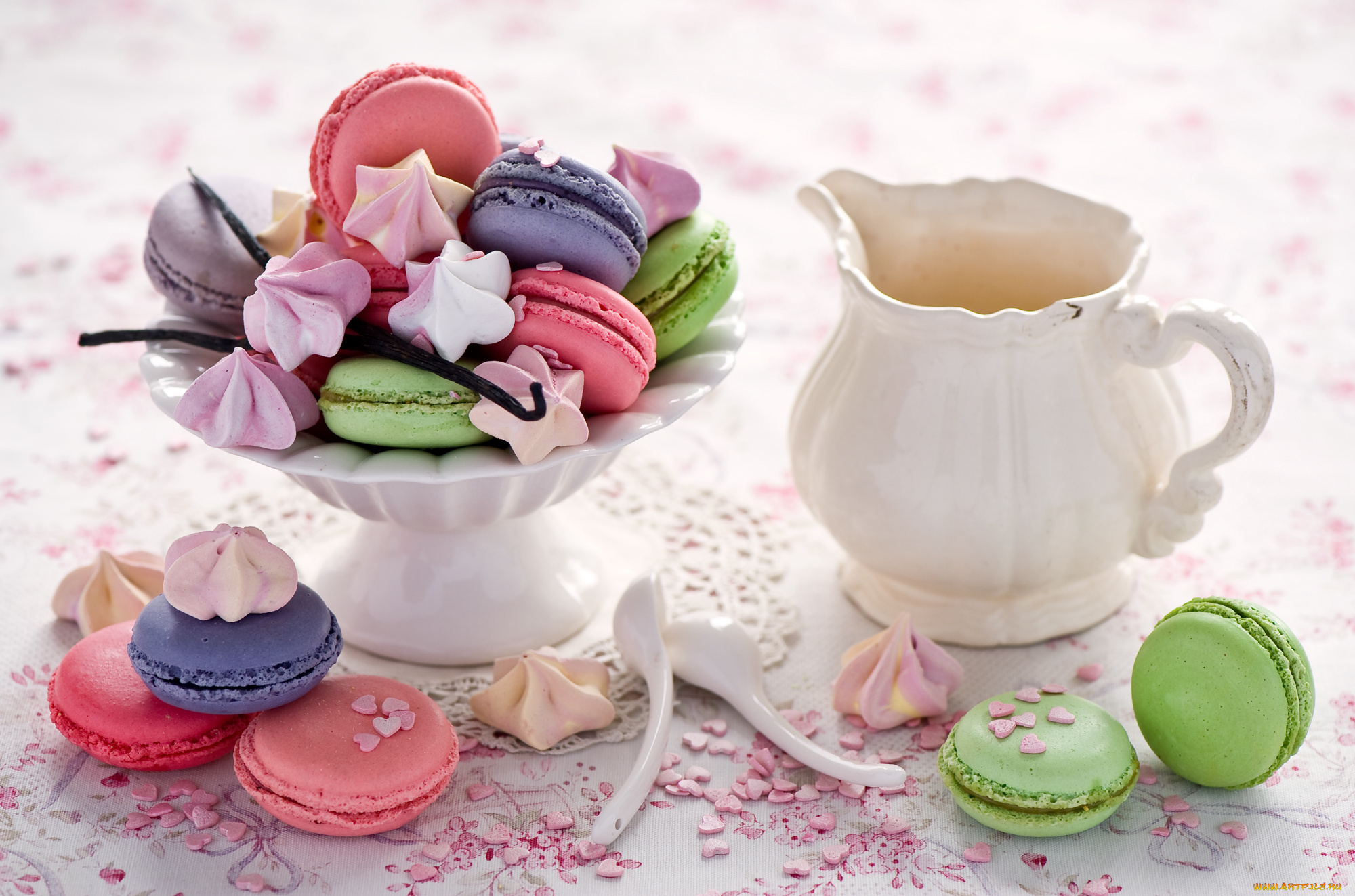 еда, -, макаруны, макарун, печенье