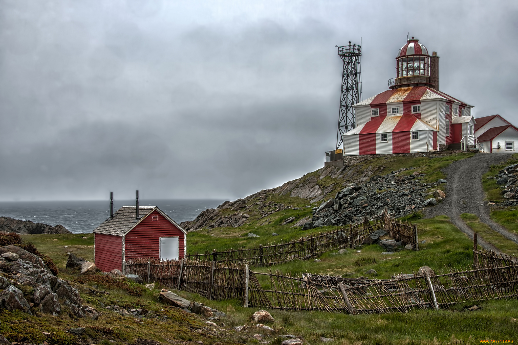 cape, bonavista, lighthouse, , newfoundland, природа, маяки, маяк, берег, океан