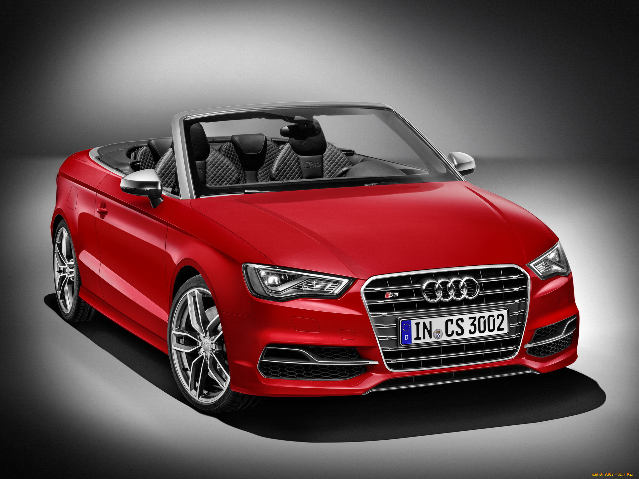 автомобили, audi, красный, 2014г, 8v, cabrio, s3