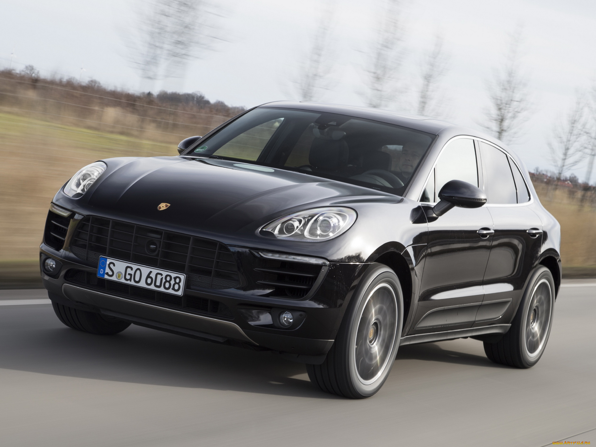 автомобили, porsche, 2014, macan, s