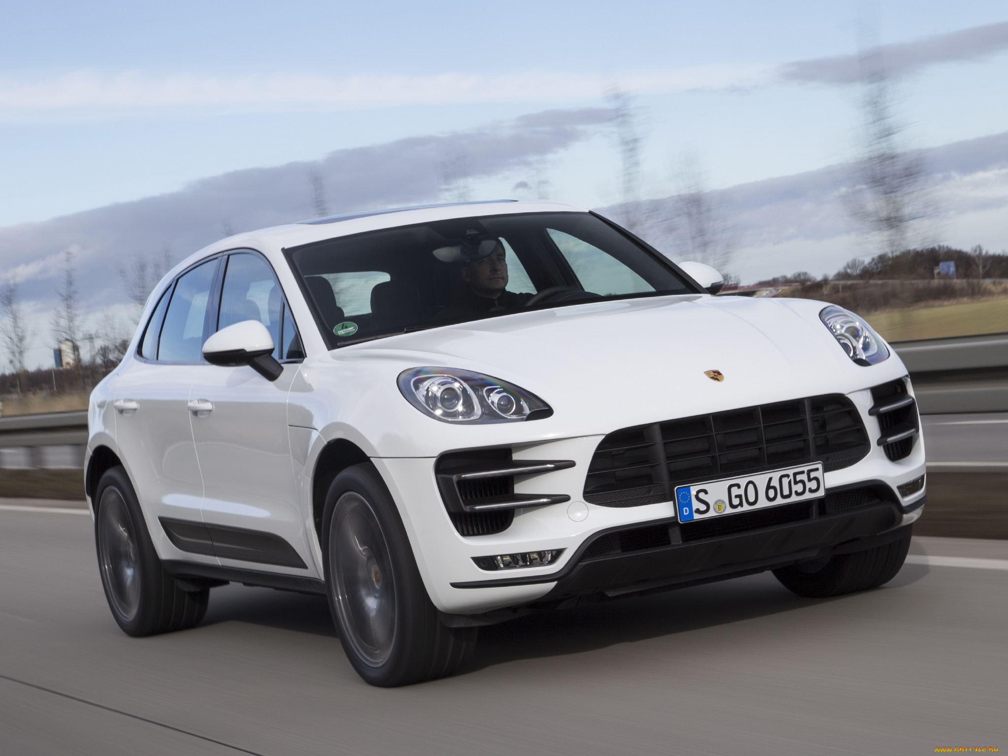 автомобили, porsche, turbo, macan, 2014