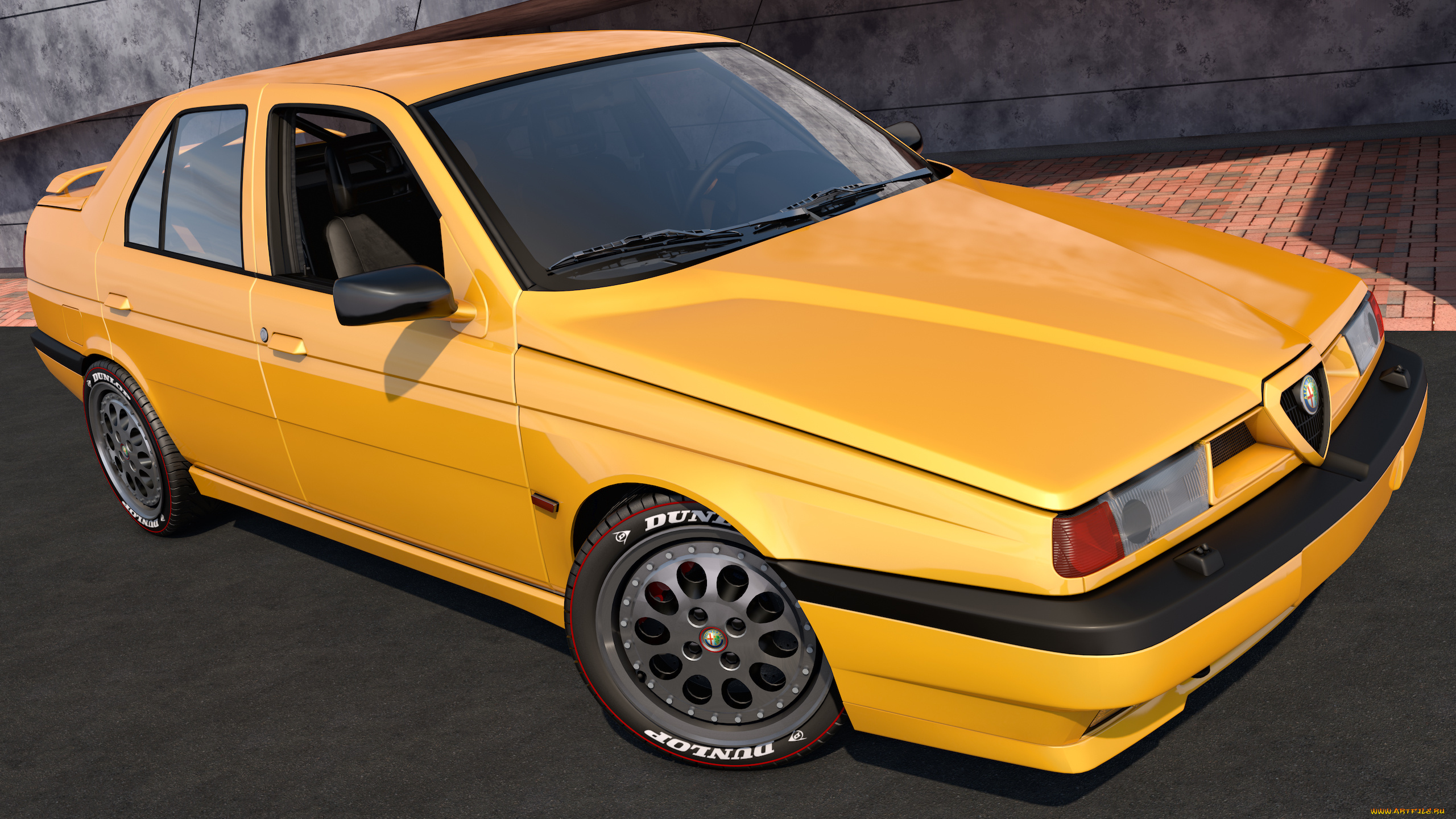 автомобили, 3д, 1992, 155, alfa, romeo