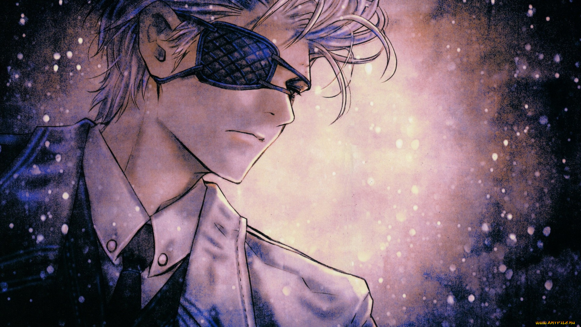 аниме, arcana, famiglia, парень