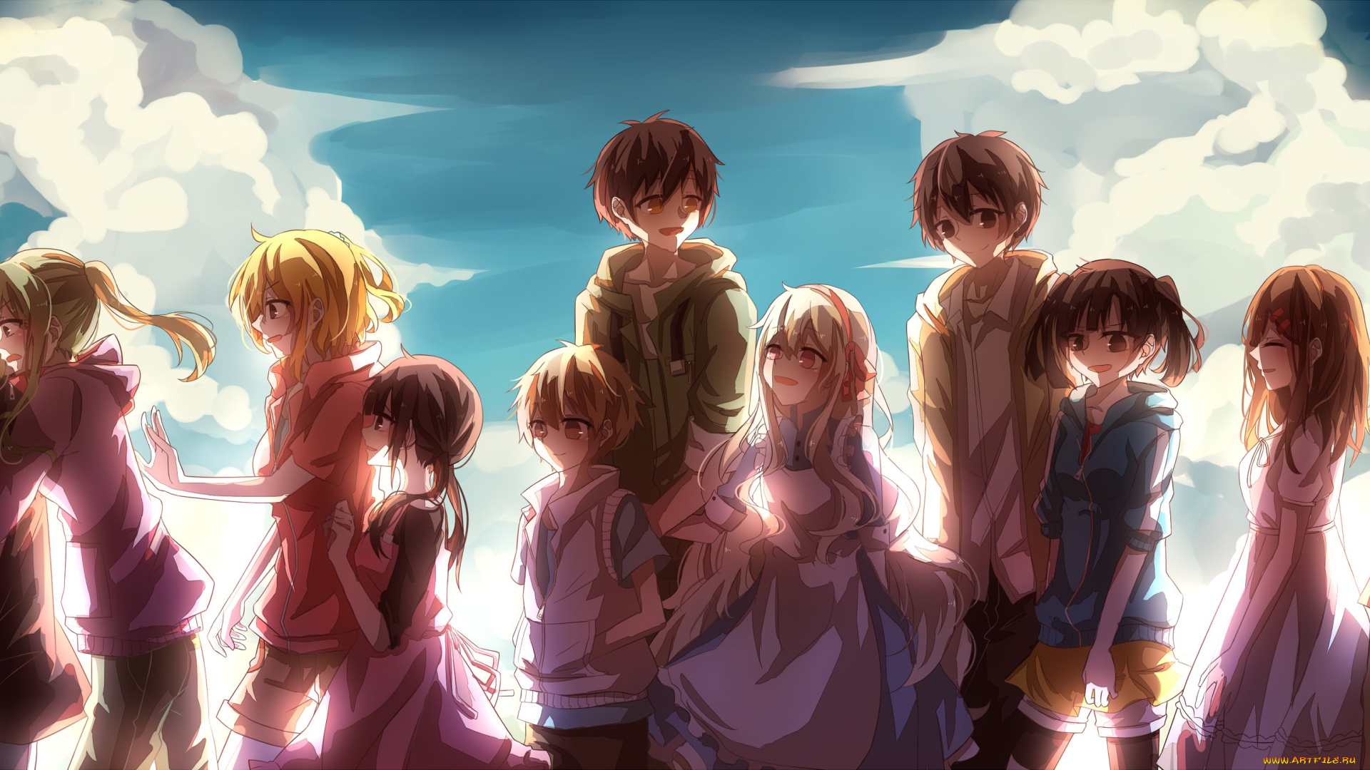 аниме, kagerou, project, kagerou, project