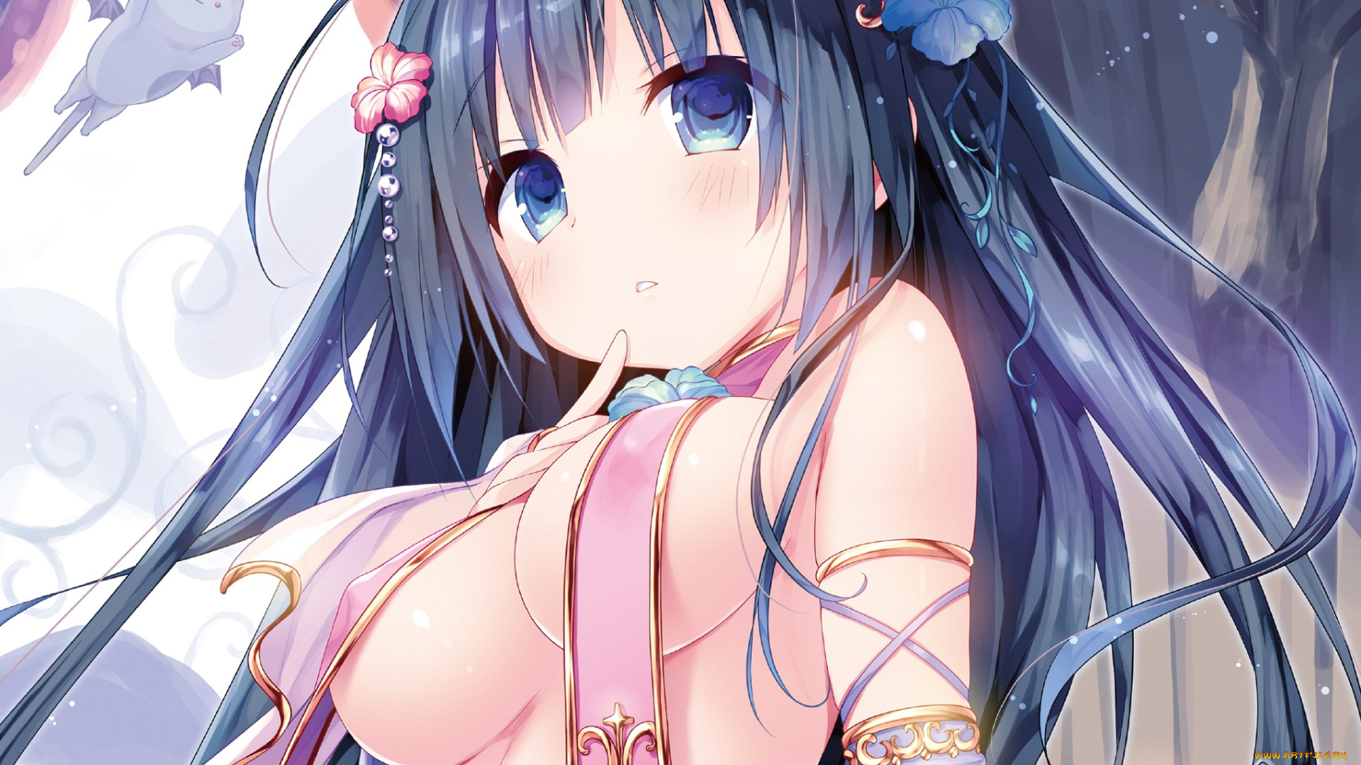 аниме, unknown, , другое, существа, девушка