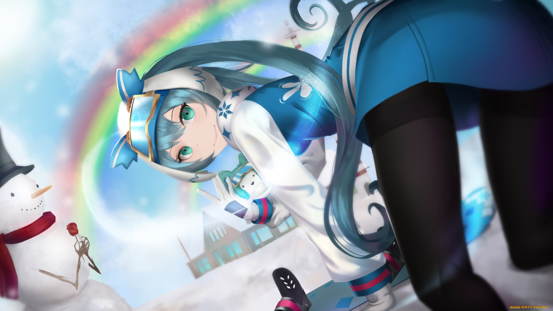 аниме, vocaloid, hatsune, miku, yuki