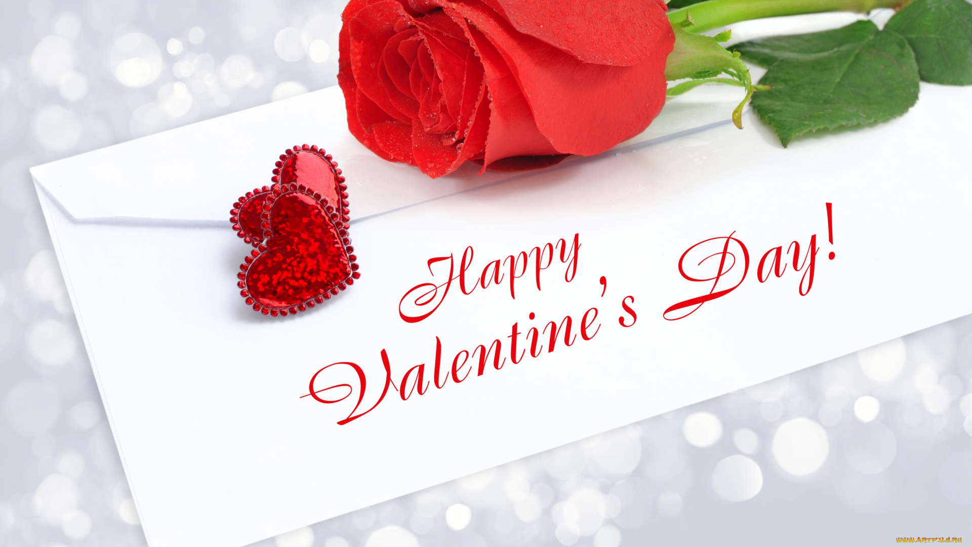 праздничные, день, святого, валентина, , сердечки, , любовь, valentines, day, roses, letter, heart, роза, сердце, письмо