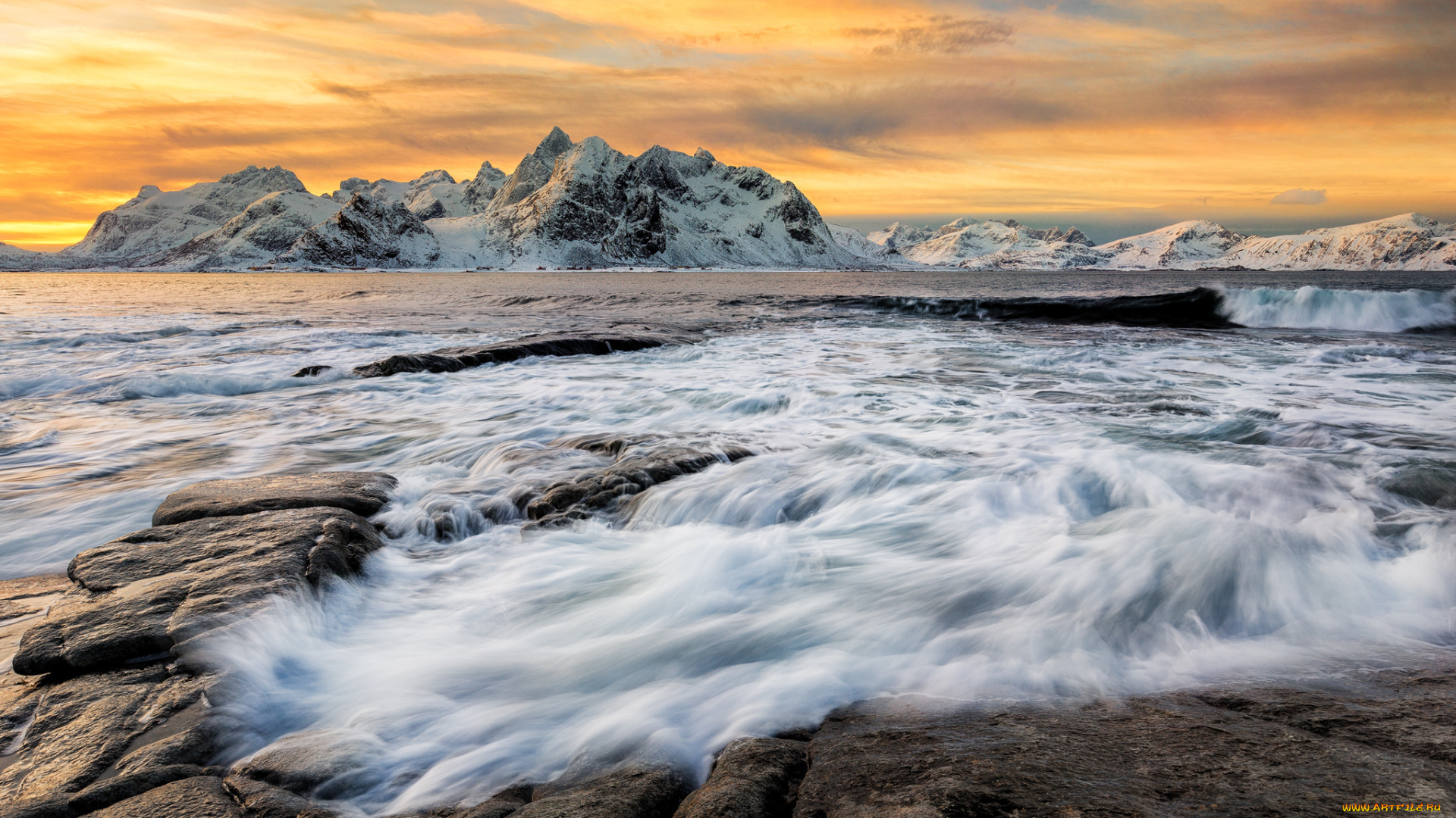 природа, побережье, берег, море
