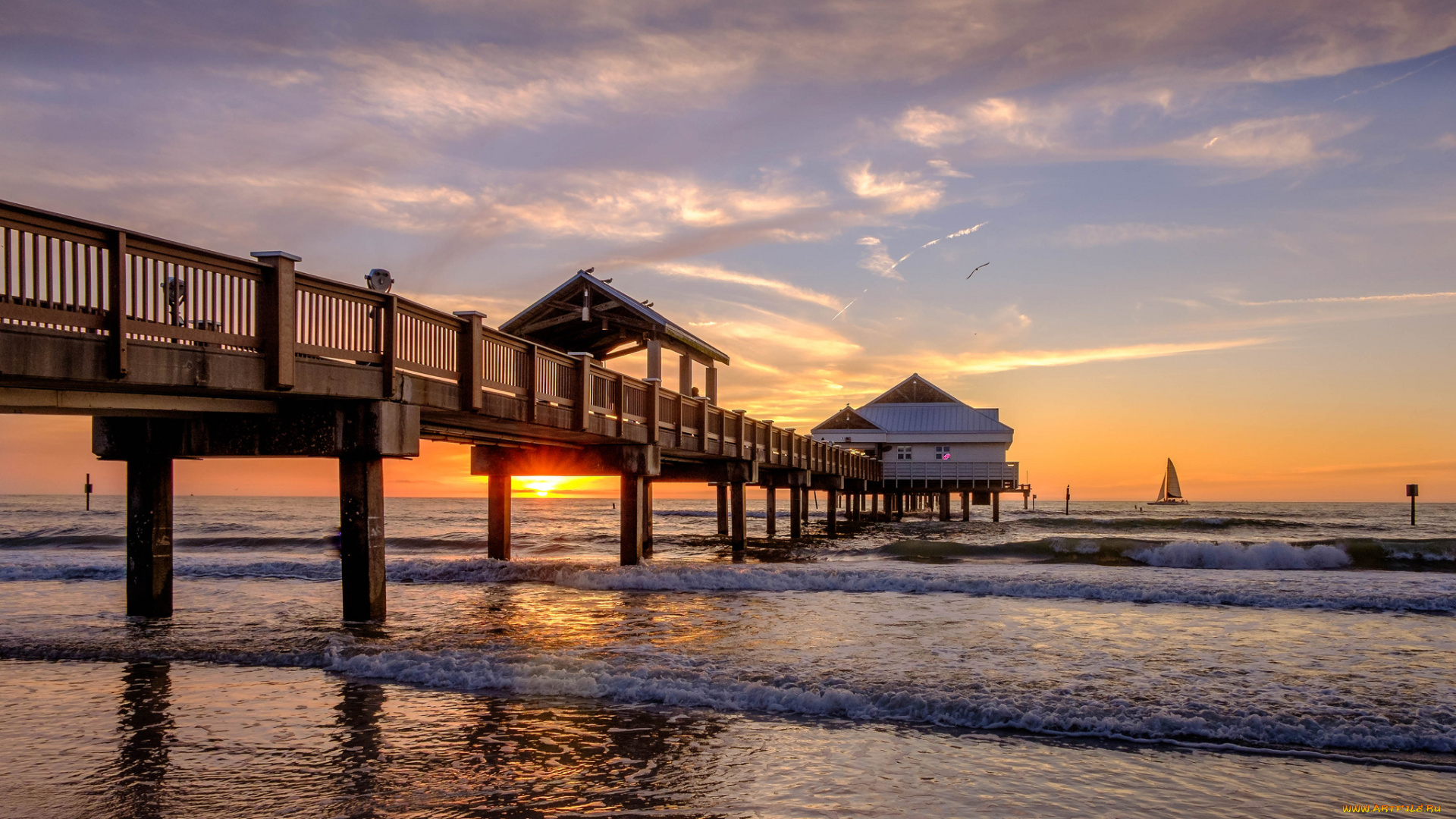 природа, побережье, берег, море