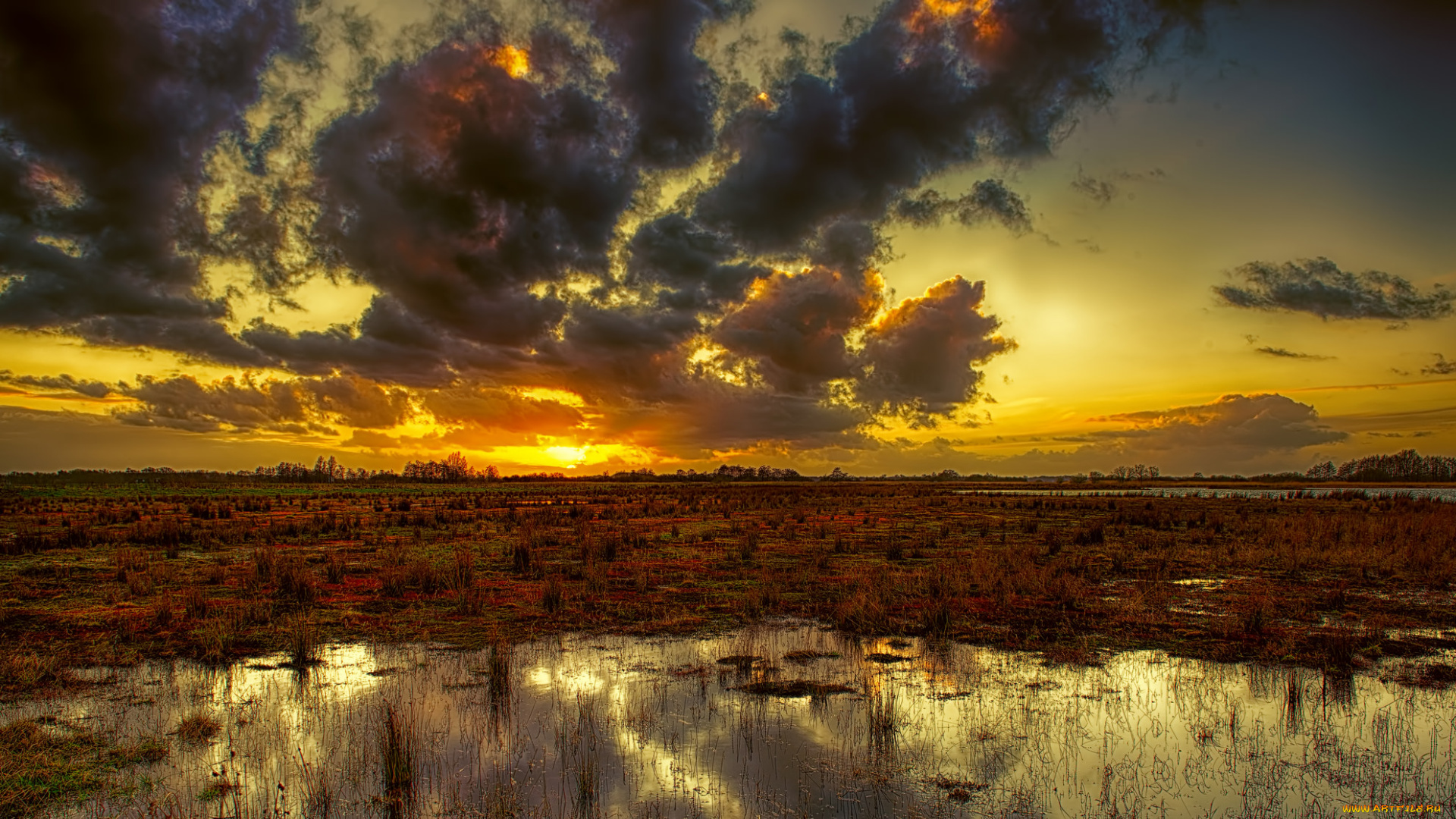 природа, восходы, закаты, рассвет