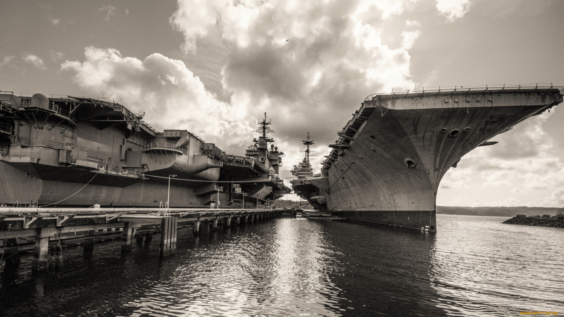 uss, kitty, hawk, корабли, авианосцы, , вертолётоносцы, гавань