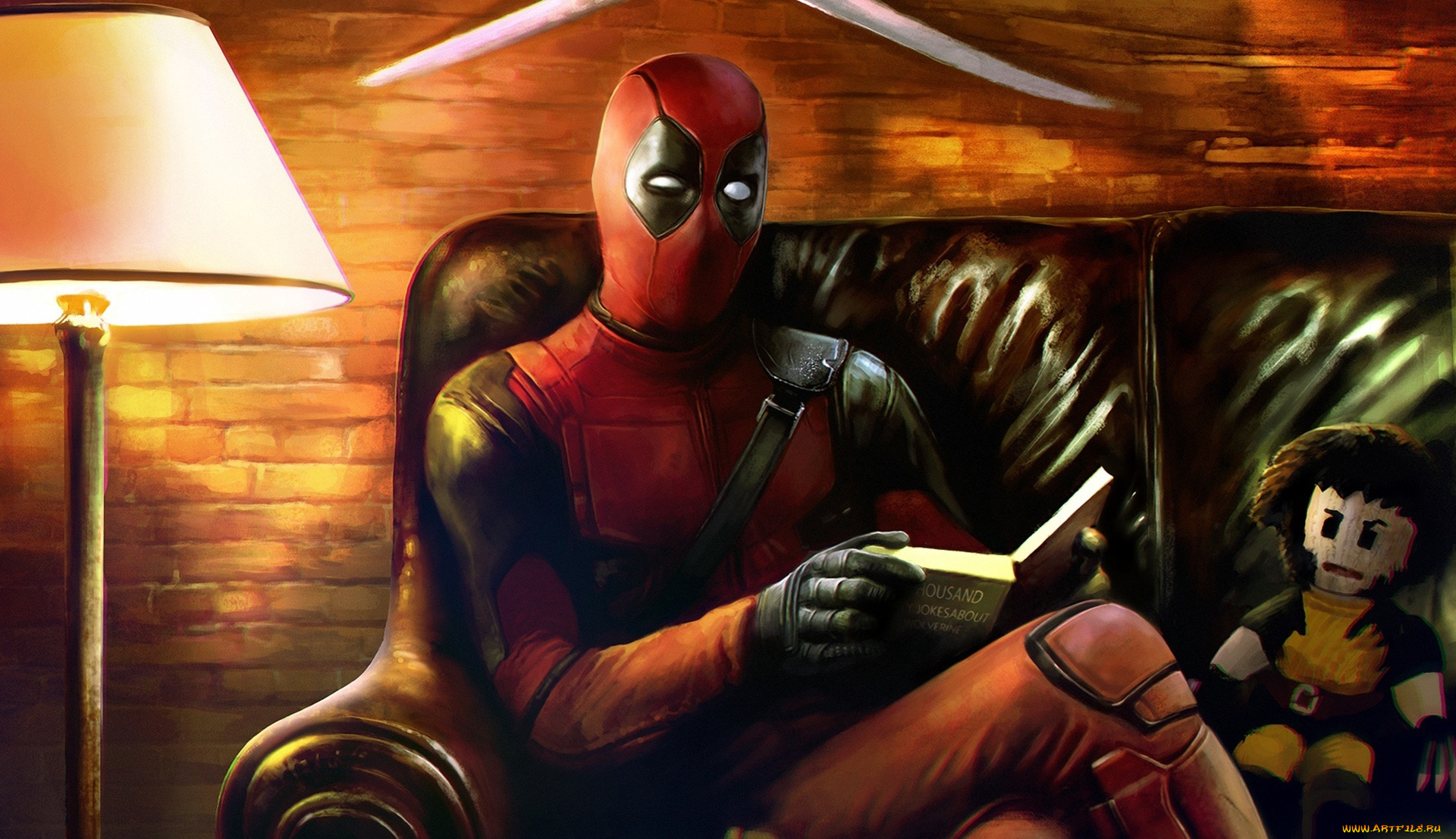 рисованное, кино, marvel, comics, wade, wilson, ryan, reynolds, deadpool, маска, наемник, злодей, art, книга