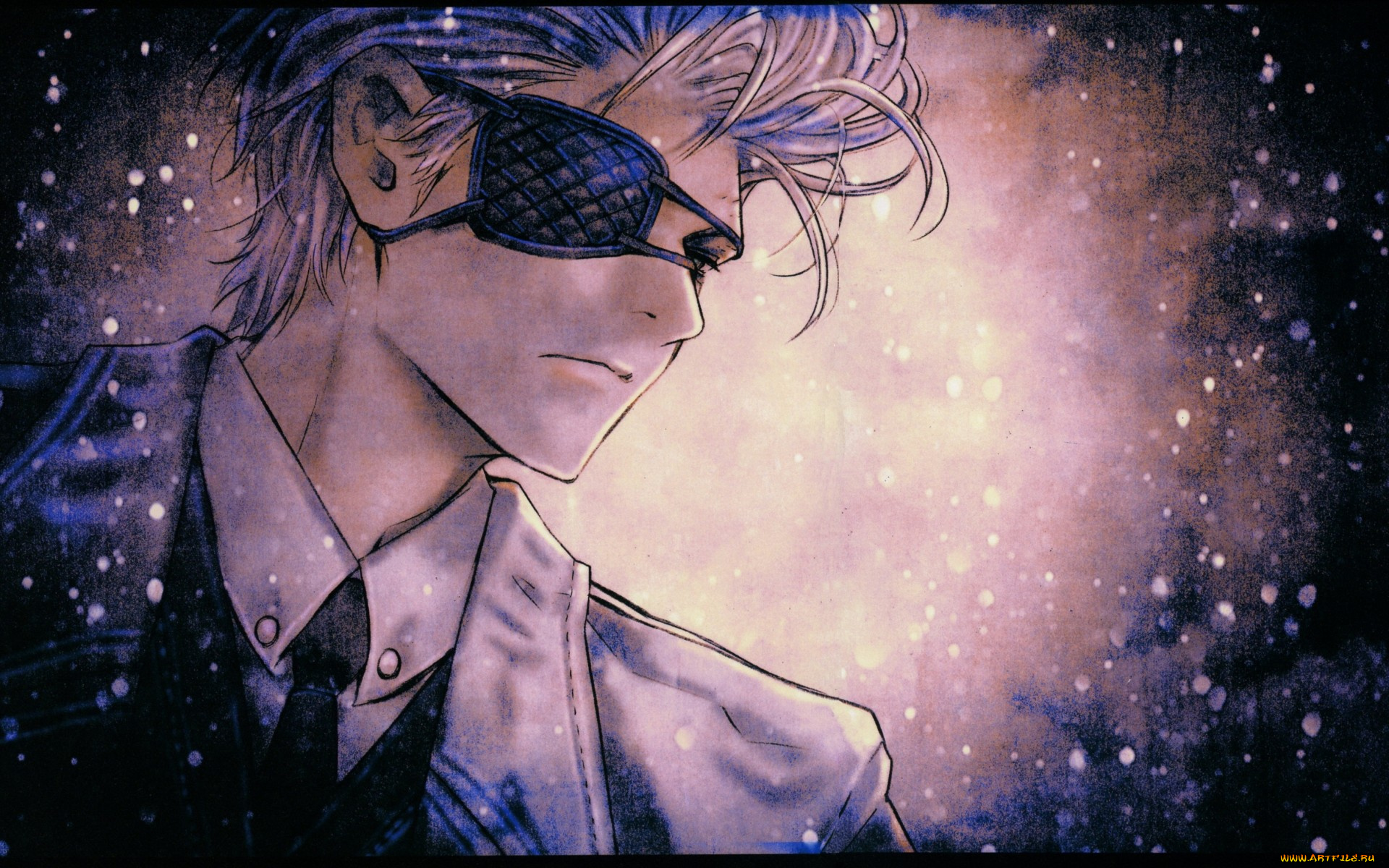 аниме, arcana, famiglia, парень