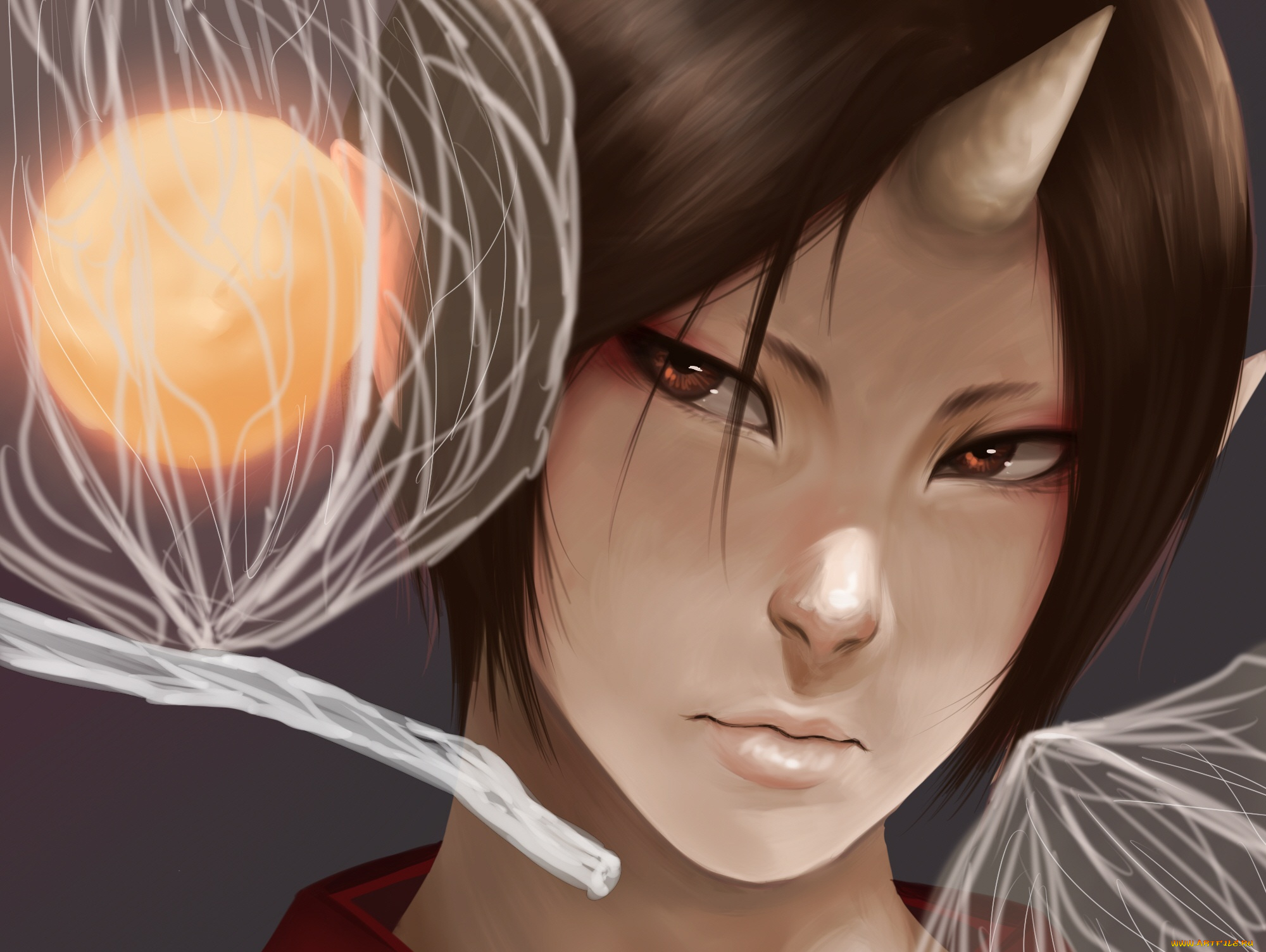 аниме, hoozuki, no, reitetsu, парень, демон, хладнокровный, хозуки