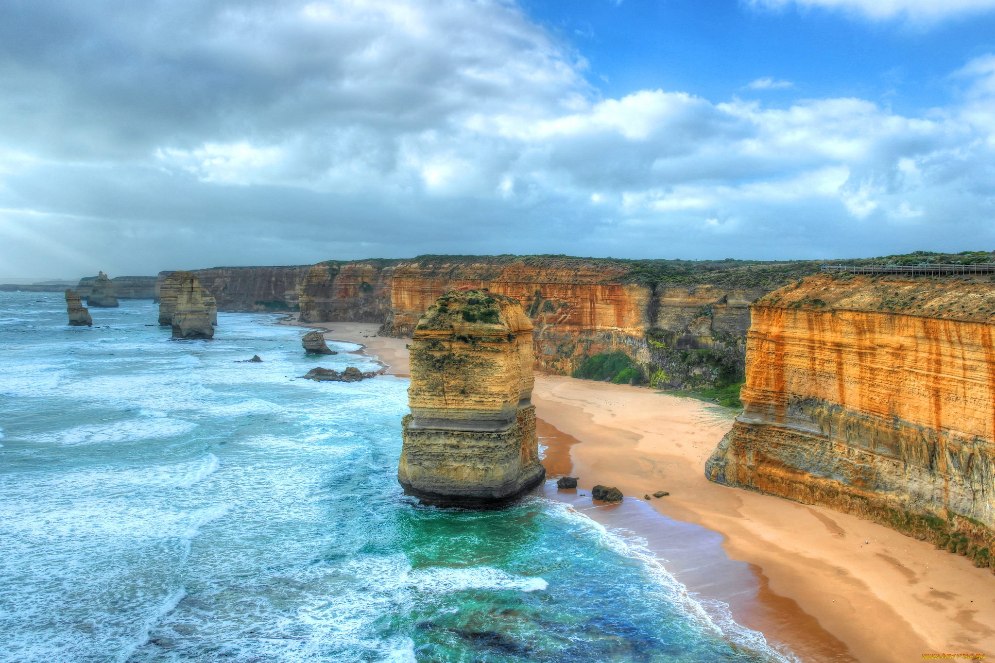 природа, побережье, берег, море