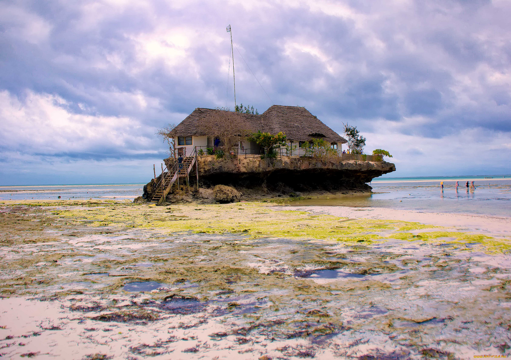 города, -, здания, , дома, побережье