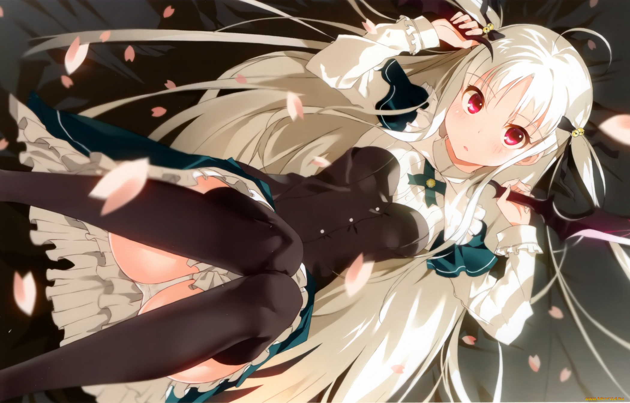 аниме, absolute, duo, девочка