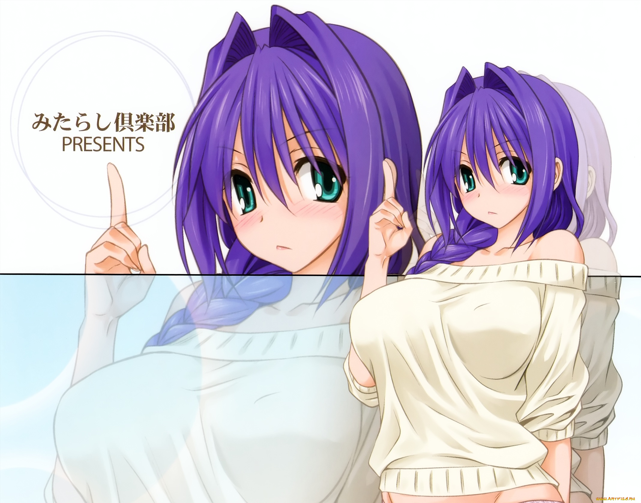 аниме, kanon, девушка