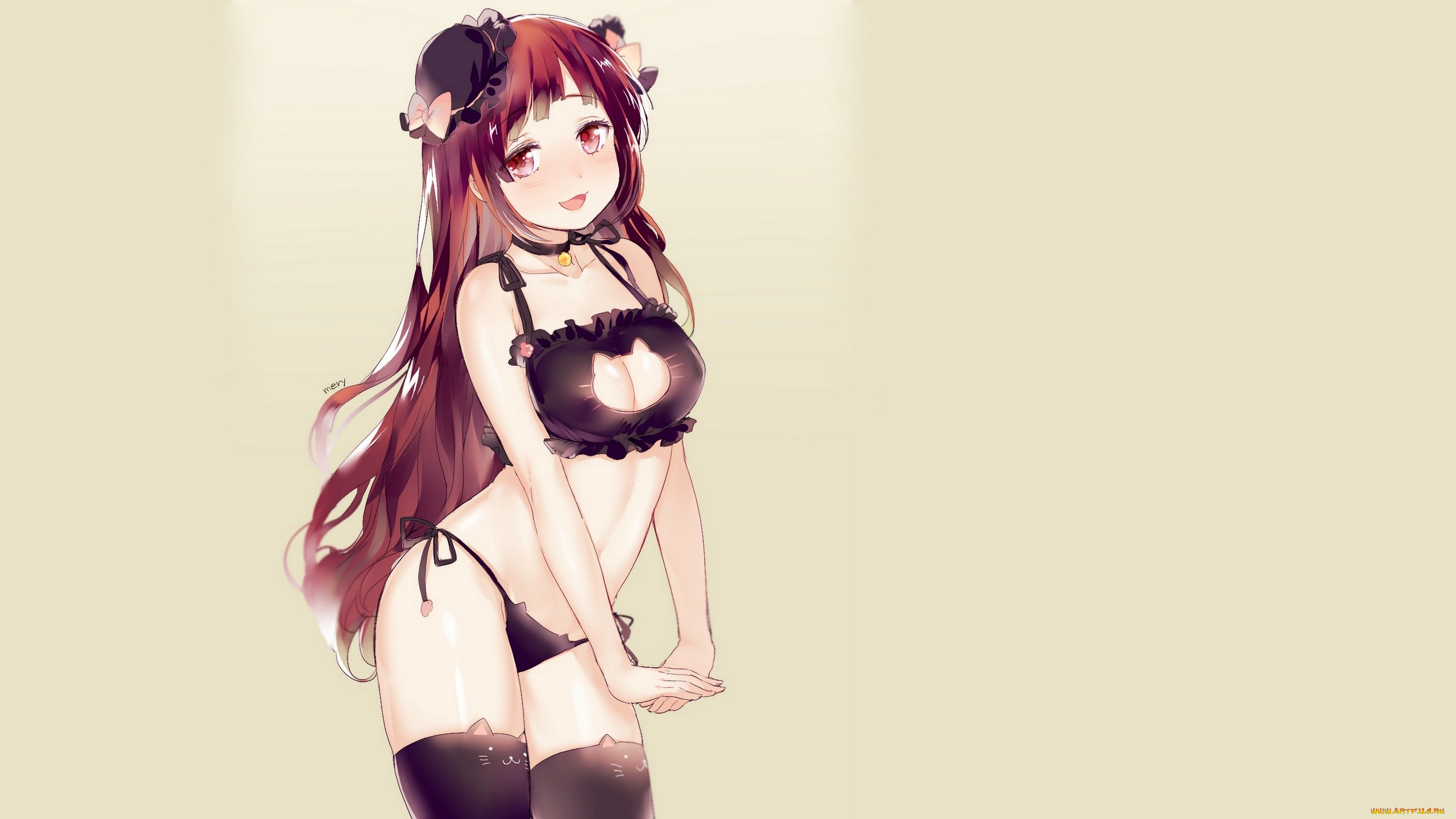 аниме, unknown, , другое, девушка, фон