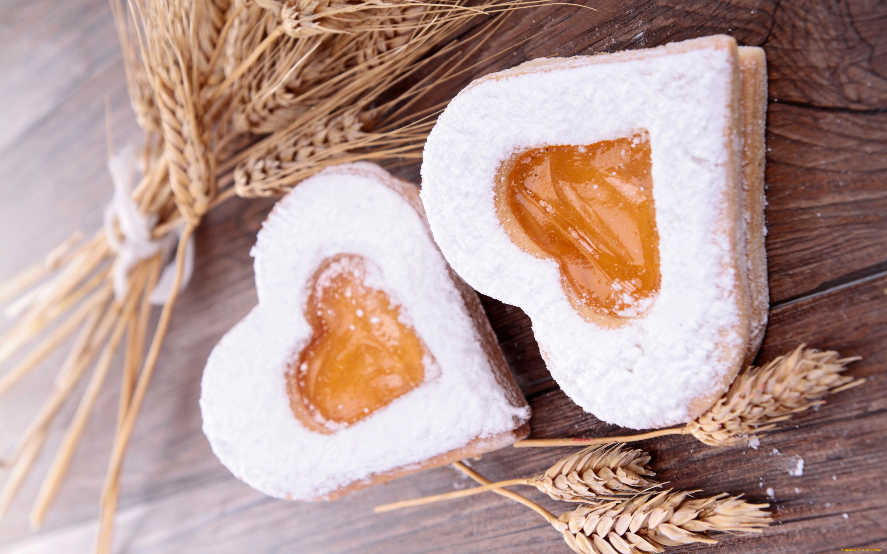 еда, пирожные, , кексы, , печенье, baking, biscuit, heart, выпечка, печенье, сердце, пшеница