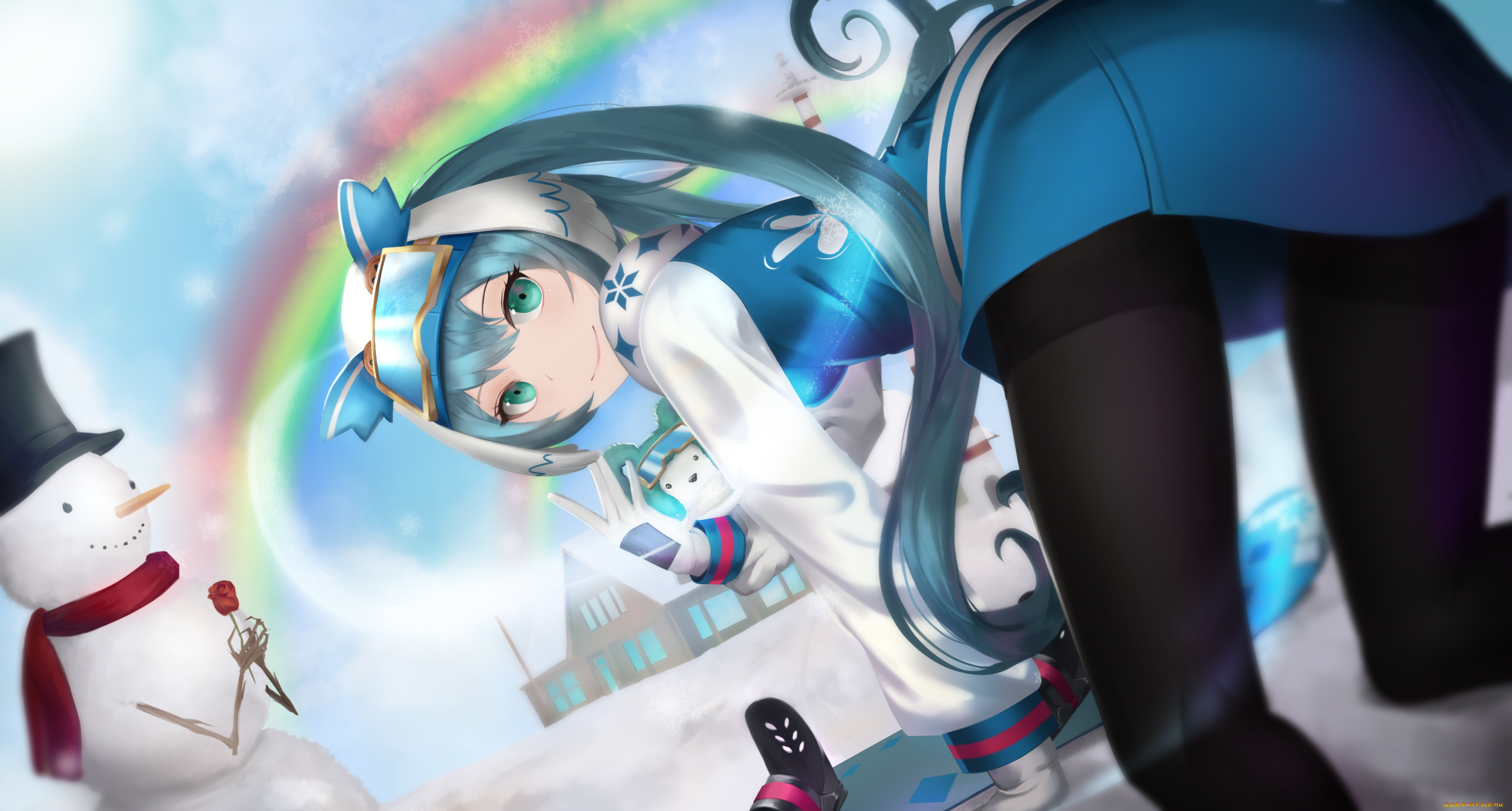 аниме, vocaloid, hatsune, miku, yuki