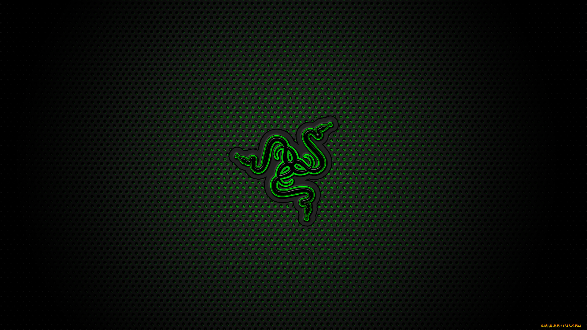 компьютеры, razer, логотип, фон