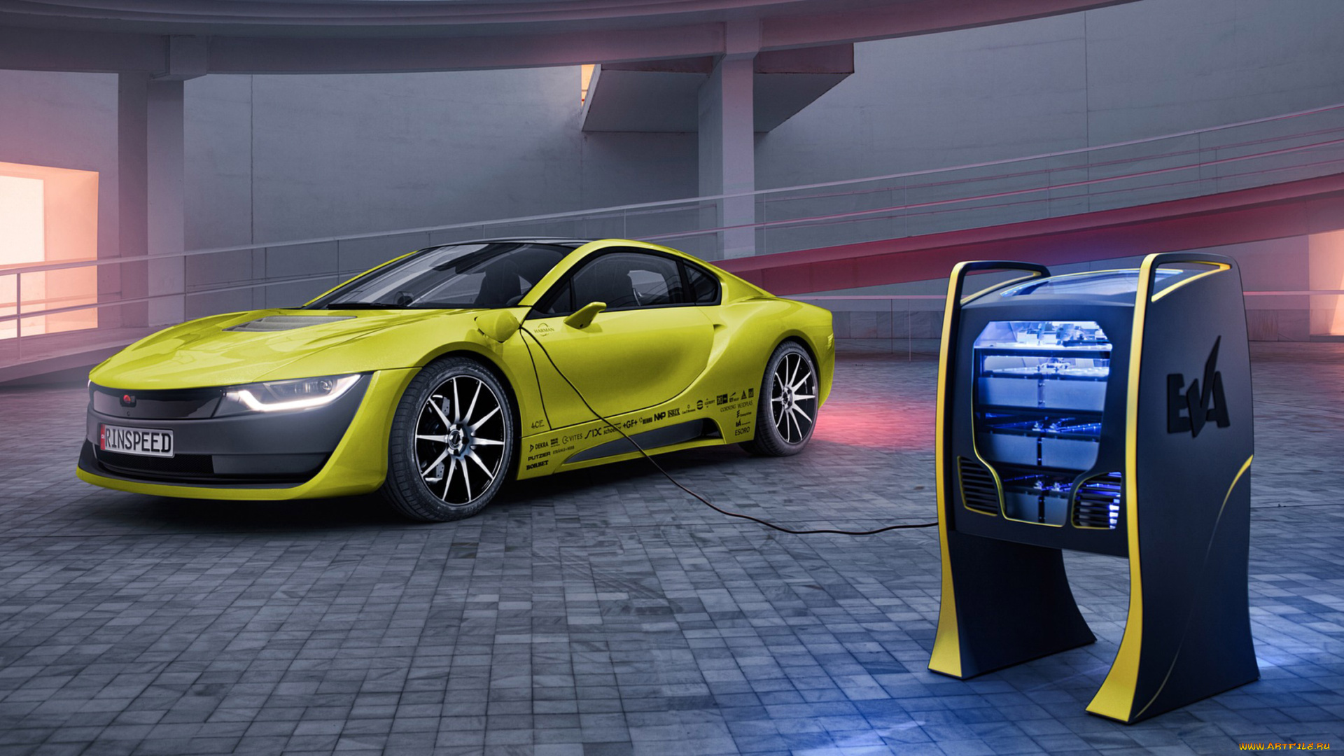 rinspeed, etos, based, on, bmw, i8, 2016, автомобили, rinspeed, etos, based, on, bmw, i8, 2016