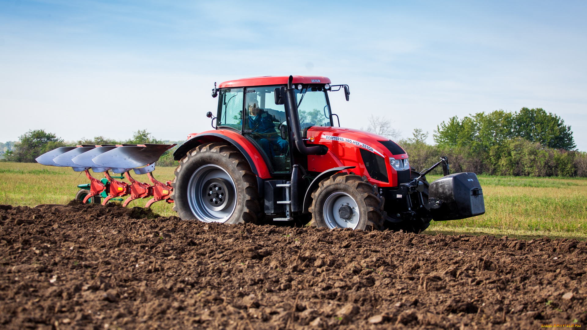 техника, тракторы, zetor, forterra