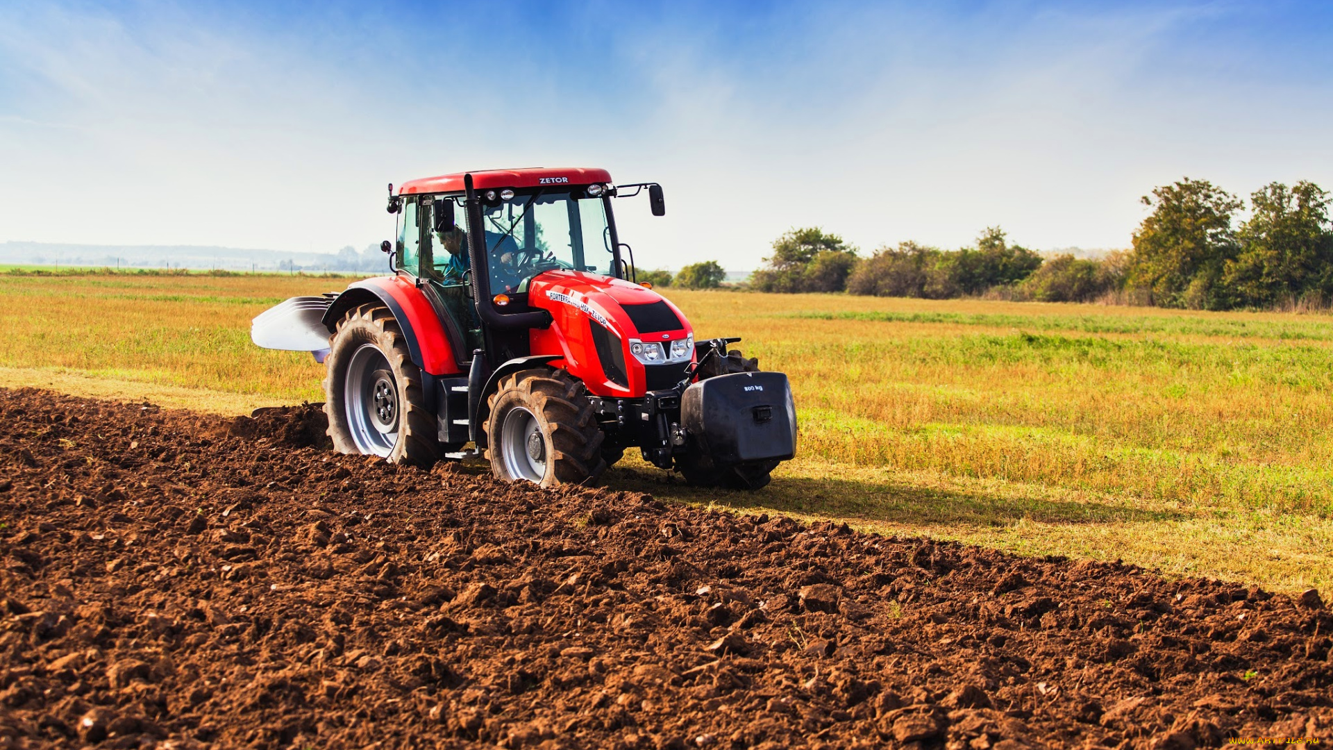 техника, тракторы, zetor, forterra