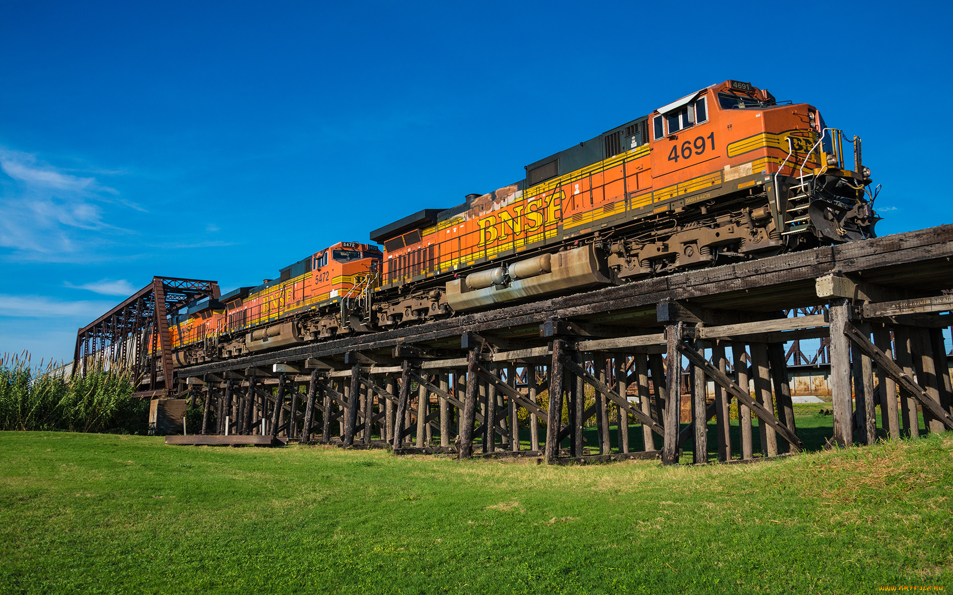 техника, поезда, локомотив, состав