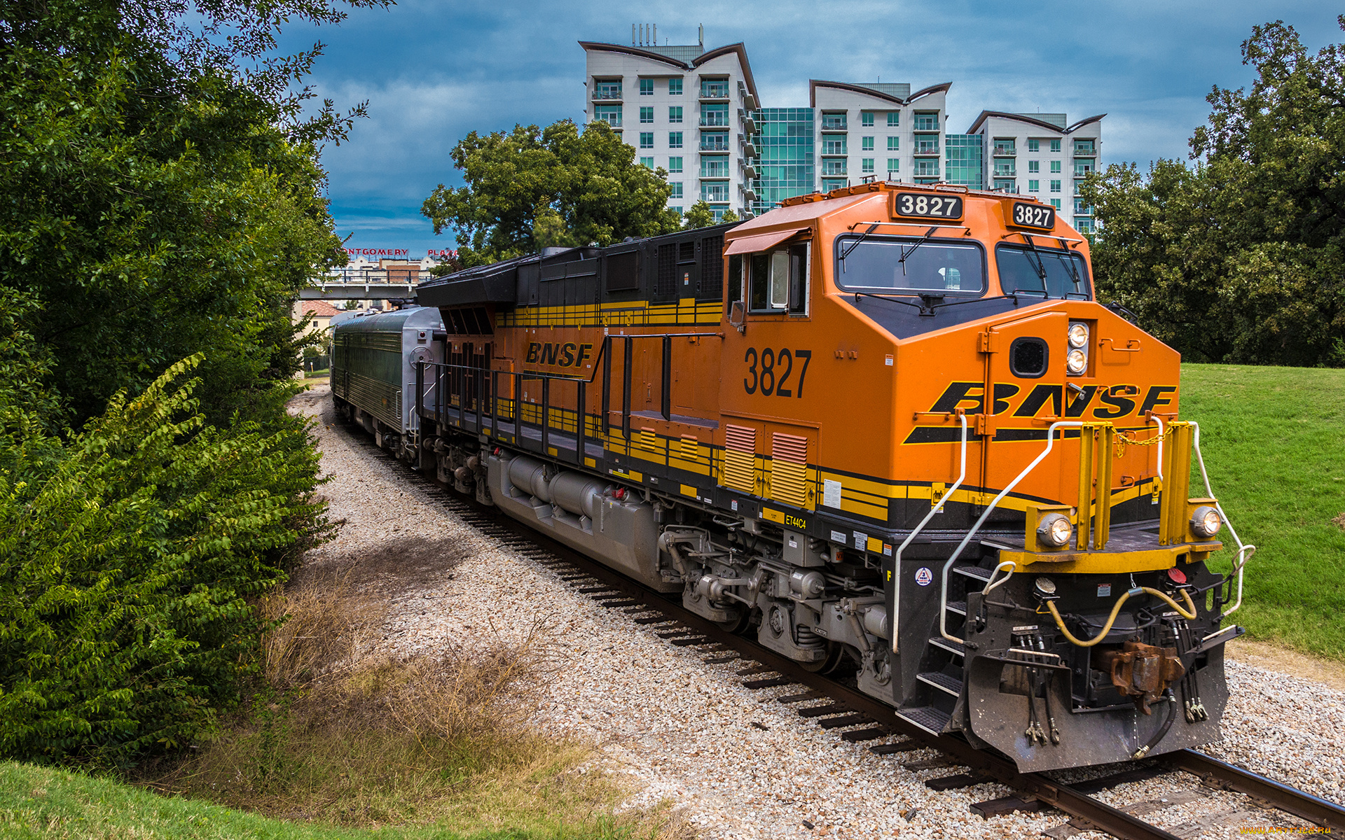 техника, поезда, локомотив, состав