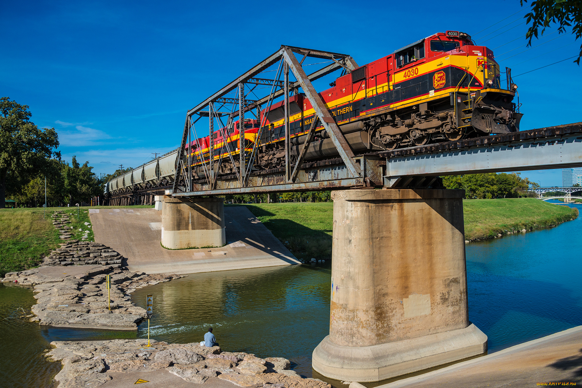 техника, поезда, локомотив, состав