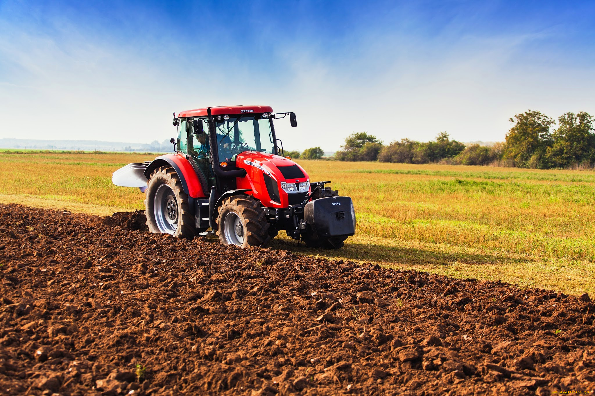 техника, тракторы, zetor, forterra