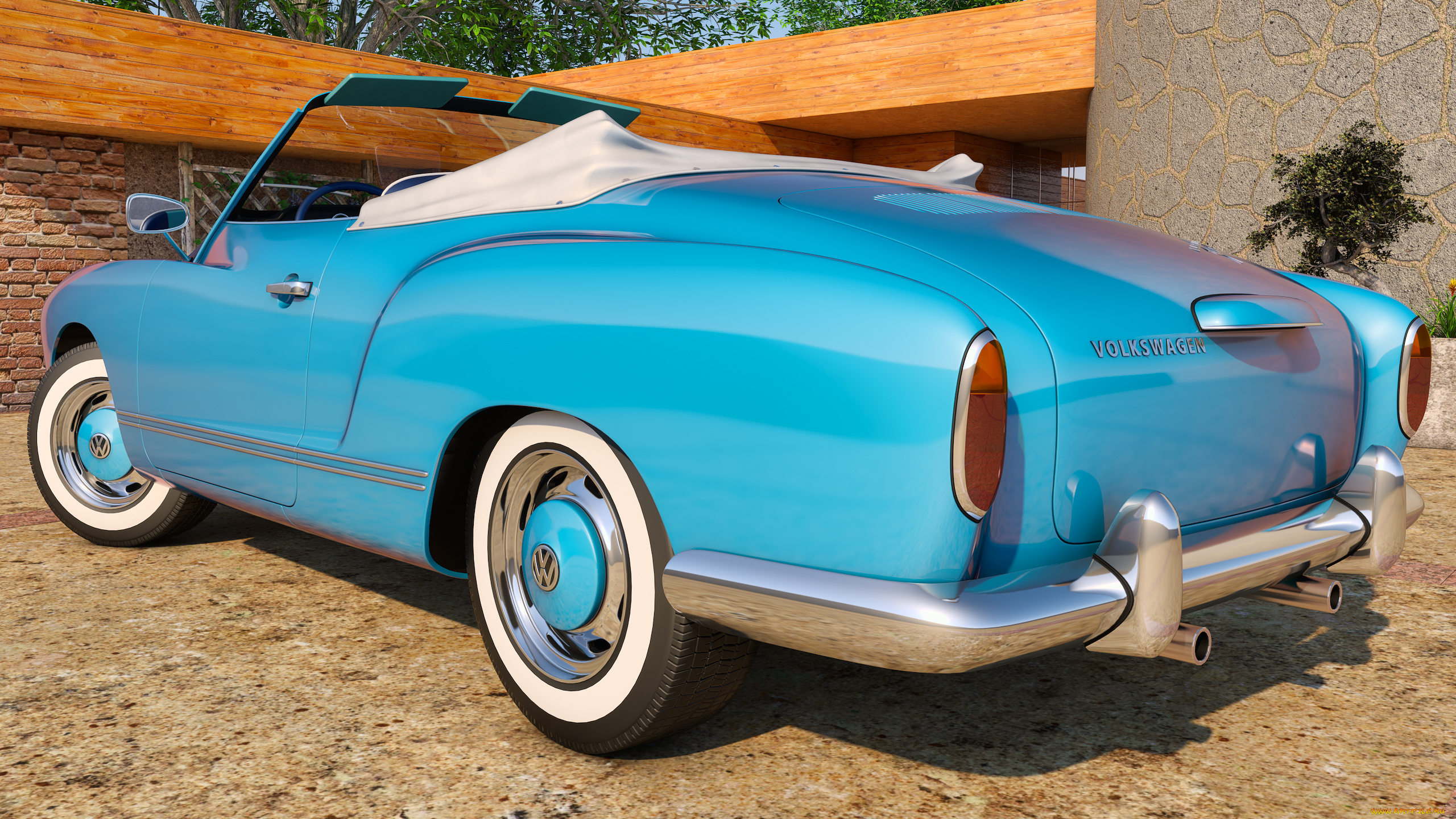 автомобили, 3д, автомобиль, фон