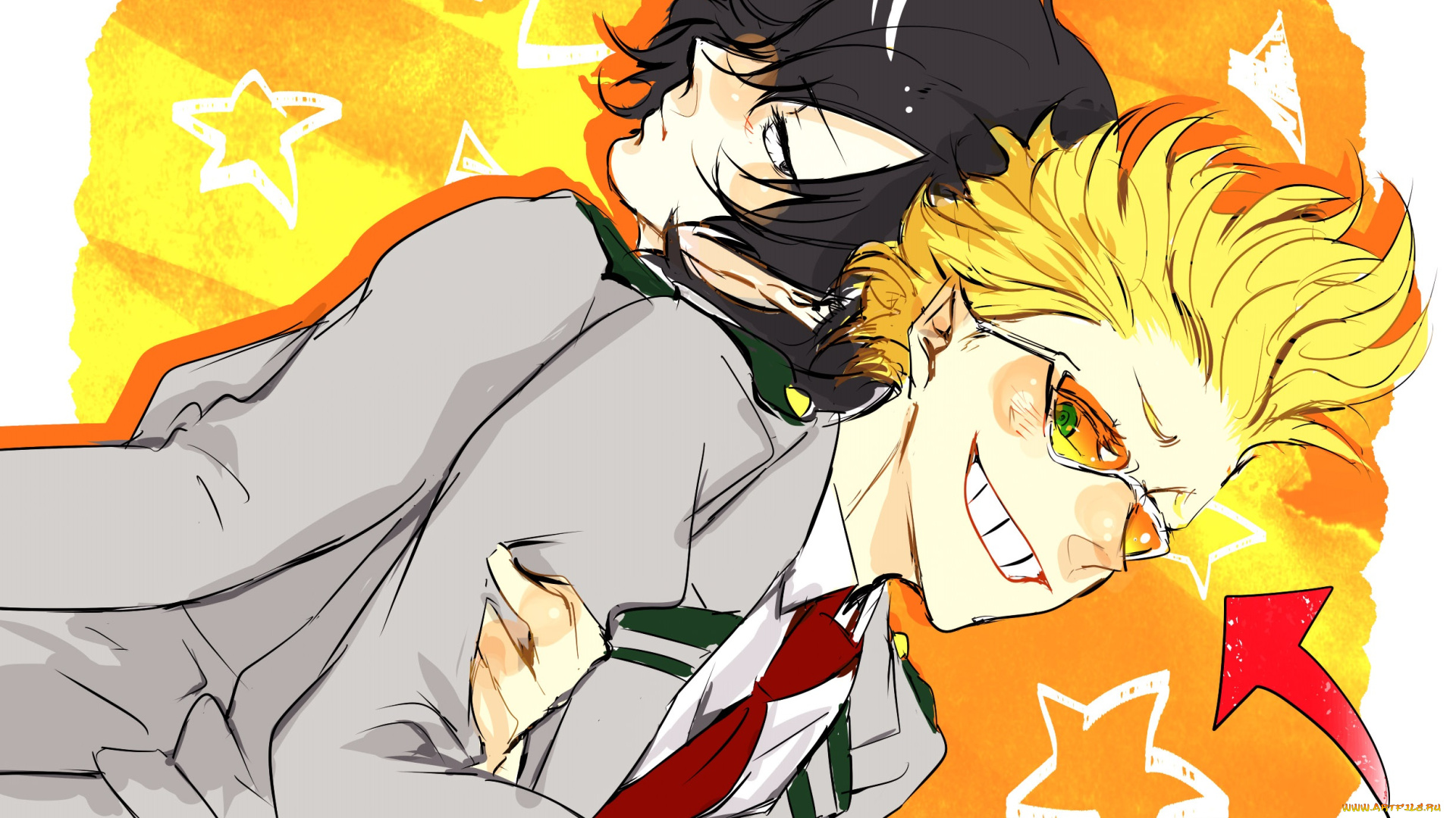 аниме, boku, no, hero, academia, boku, no, hero, academia, present, mic, aizawa, shouta