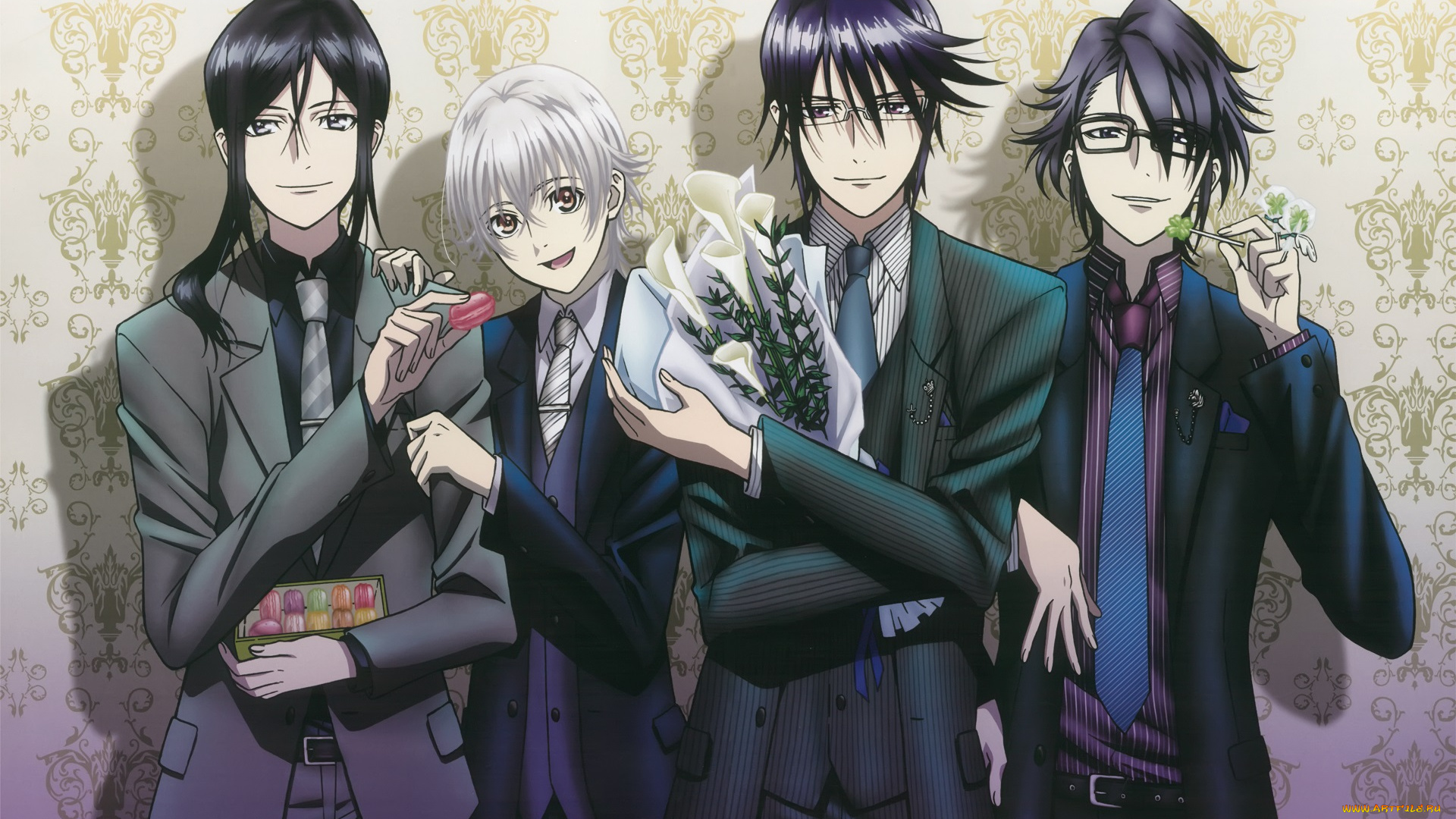 аниме, k, project, isana, yashiro, munakata, reisi, fushimi, saruhiko, k, project, yatogami, kuroh