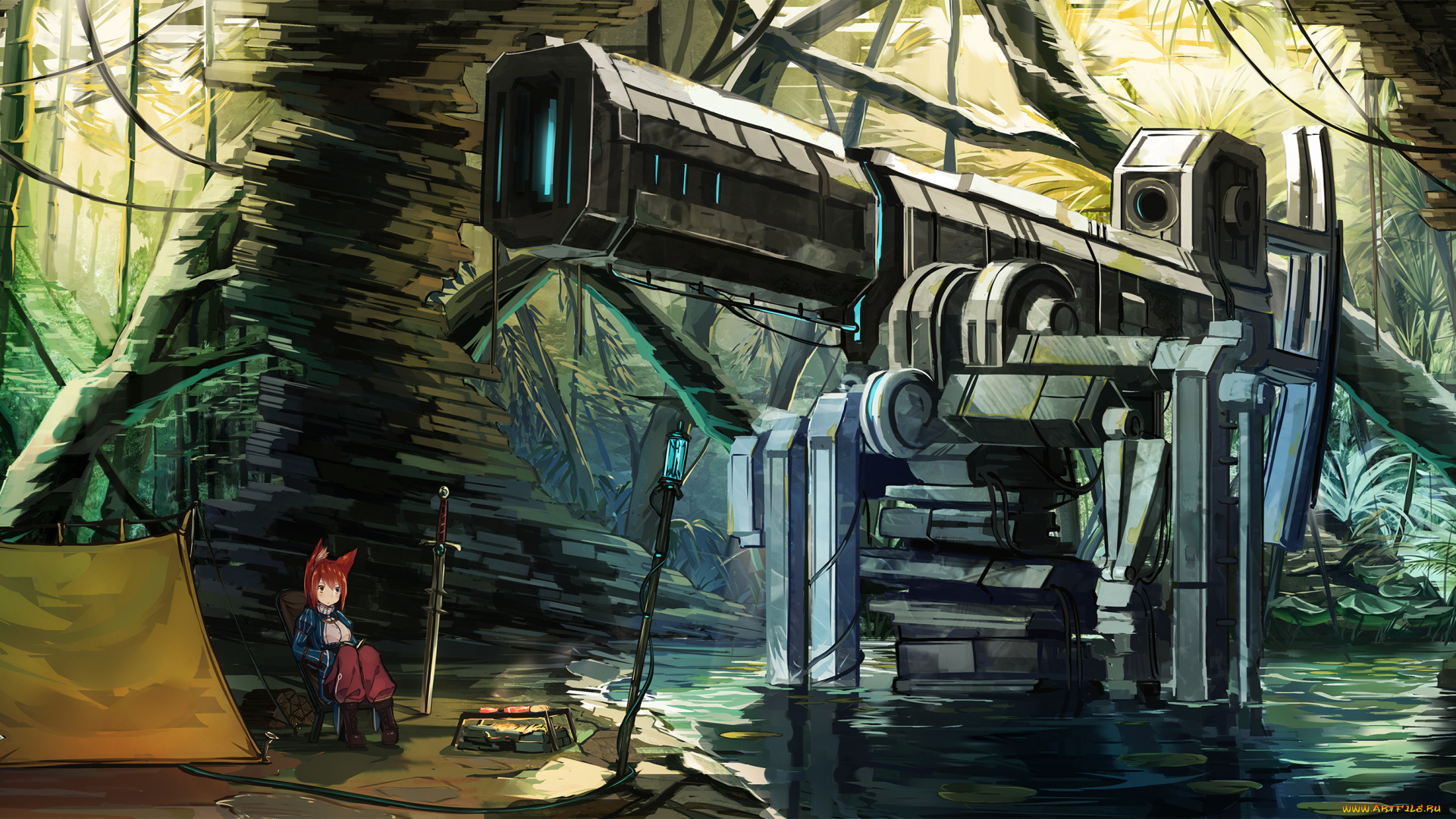 аниме, оружие, , техника, , технологии, фантастика