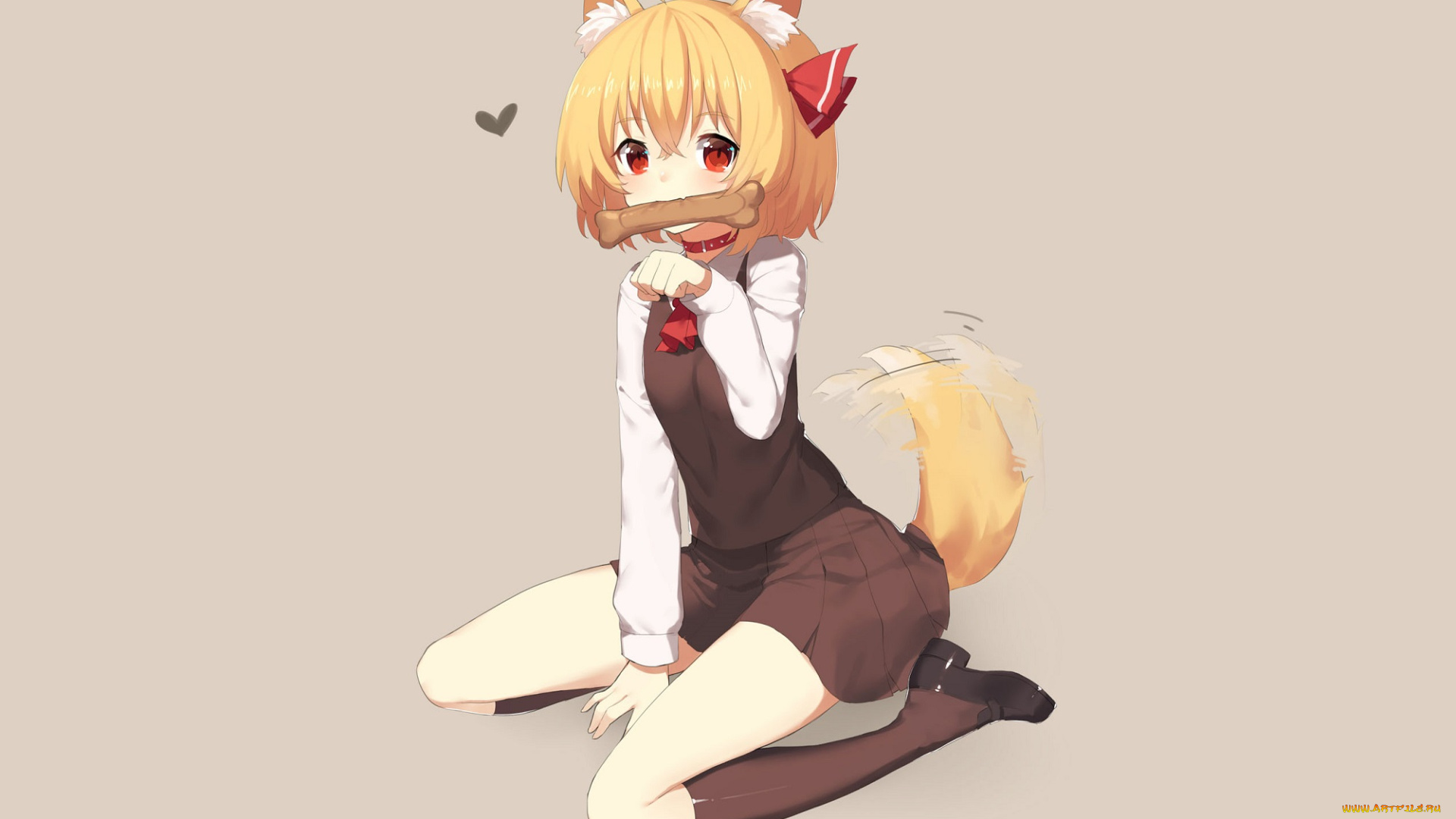 аниме, touhou, девушка