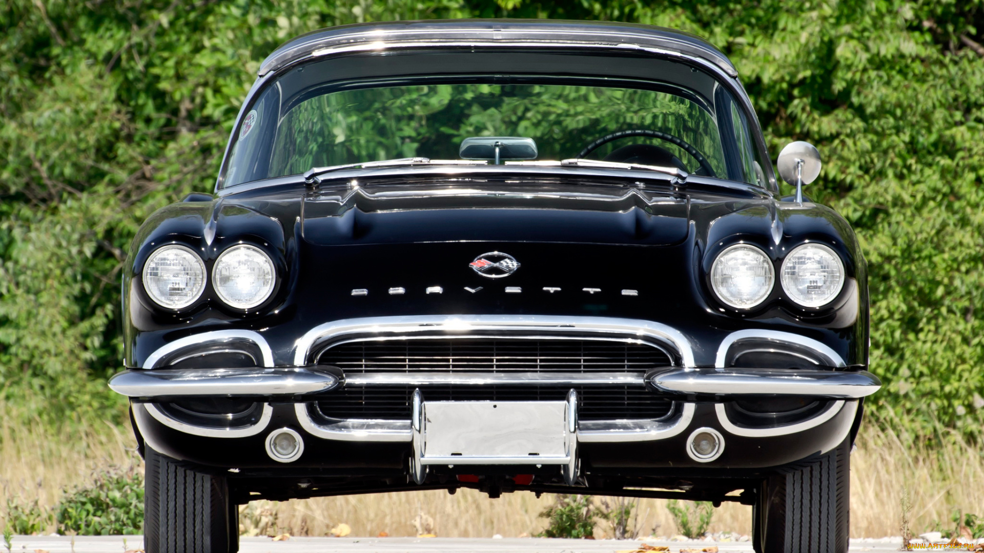 corvette, c1, fuel, injection, 1962, автомобили, corvette, c1, fuel, injection, 1962, чёрный