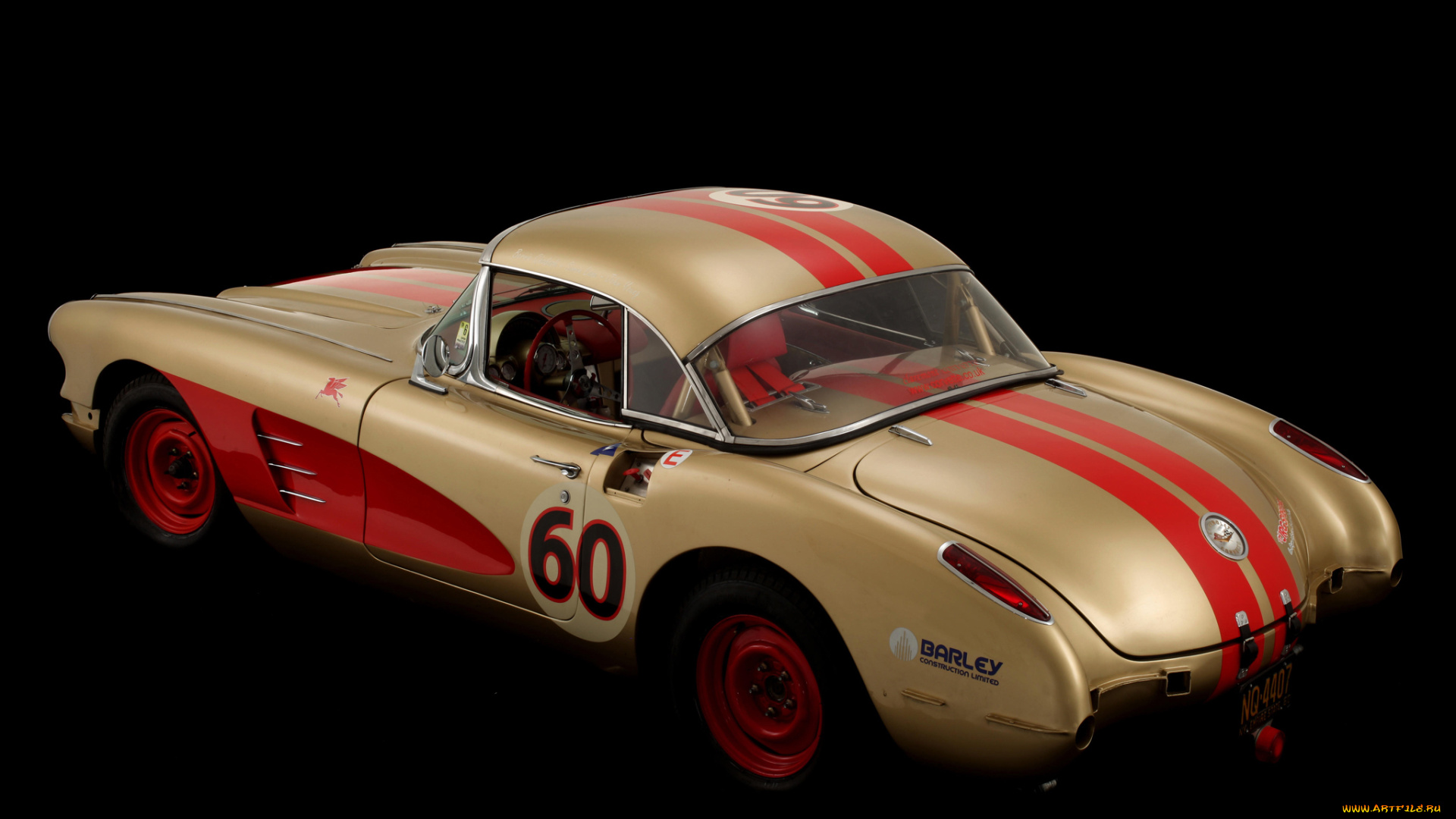 corvette, c1, jrg, special, competition, coupe, 1960, автомобили, corvette, c1, jrg, special, competition, coupe, 1960