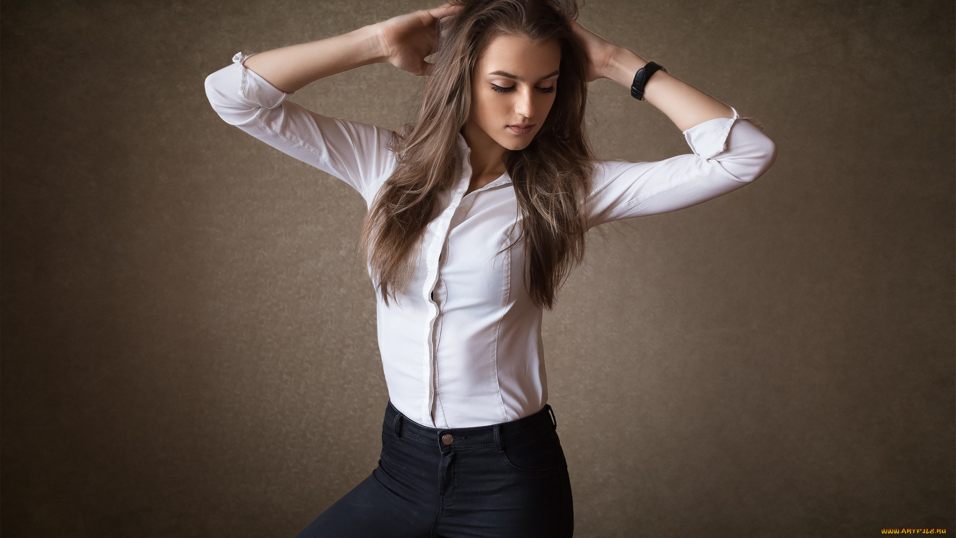 девушка, девушки, -unsort, , брюнетки, темноволосые, модель