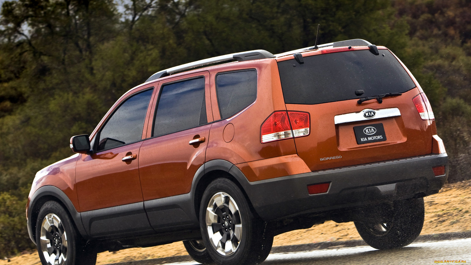 kia, borrego, 2008, автомобили, kia, borrego, 2008, внедорожник