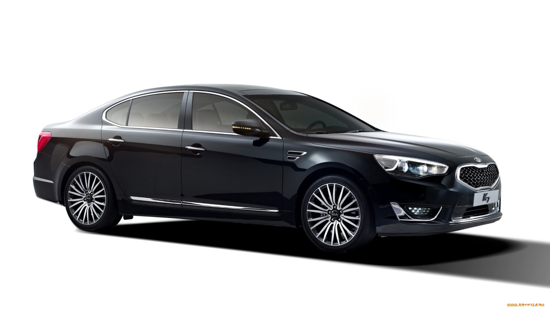 kia, k7, 2013, автомобили, kia, k7, 2013, чёрный
