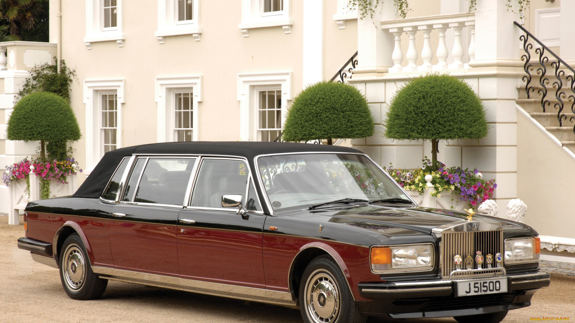 rolls-royce, silver, spirit, emperor, state, landaulet, by, hooper, 1989, автомобили, rolls-royce, 1989, hooper, landaulet, state, emperor, spirit, silver