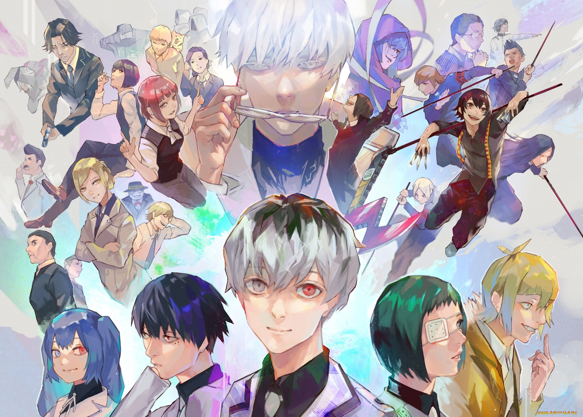 аниме, tokyo, ghoul, токийский, гуль