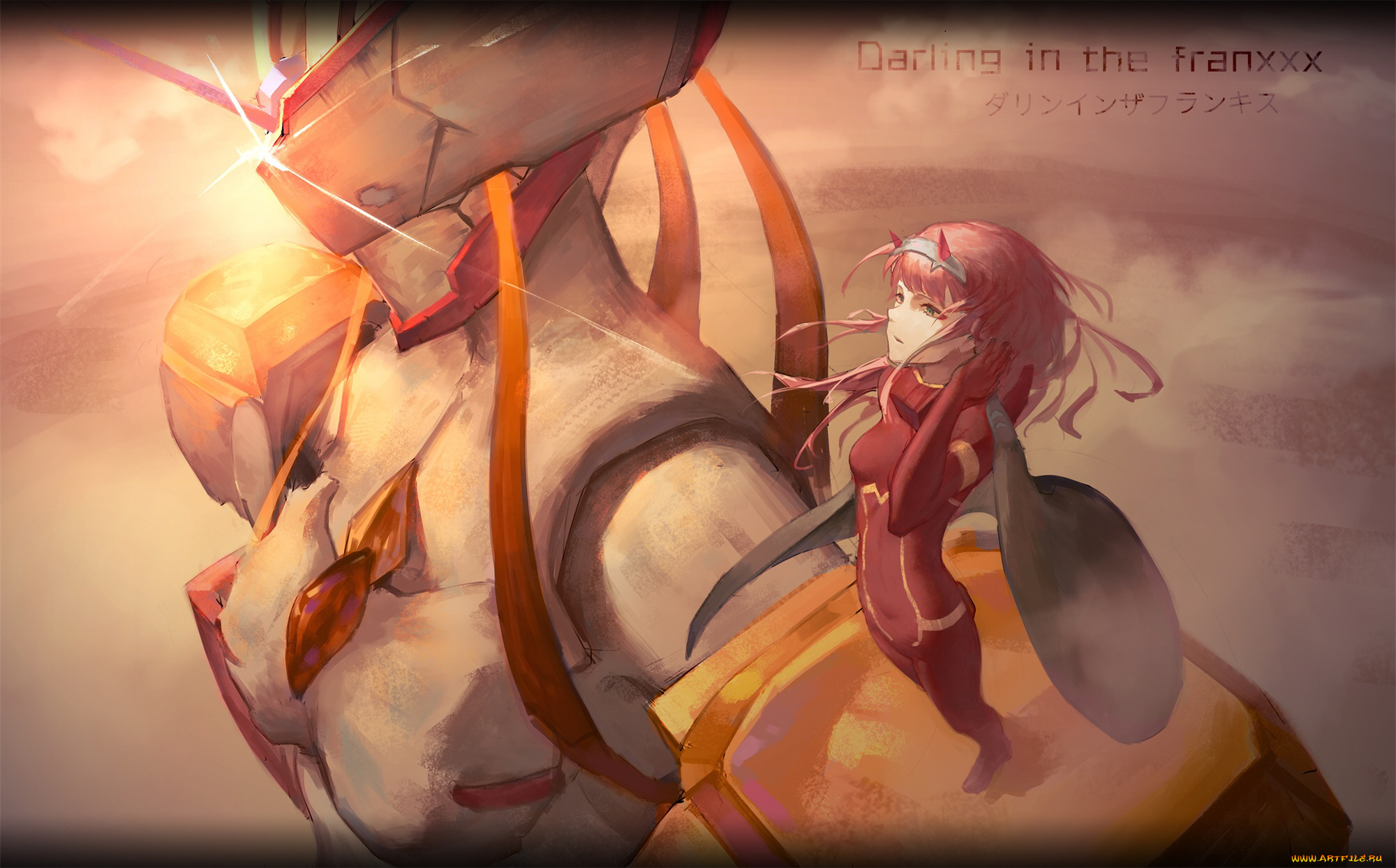 аниме, darling, in, the, frankxx, милый, во, франксе