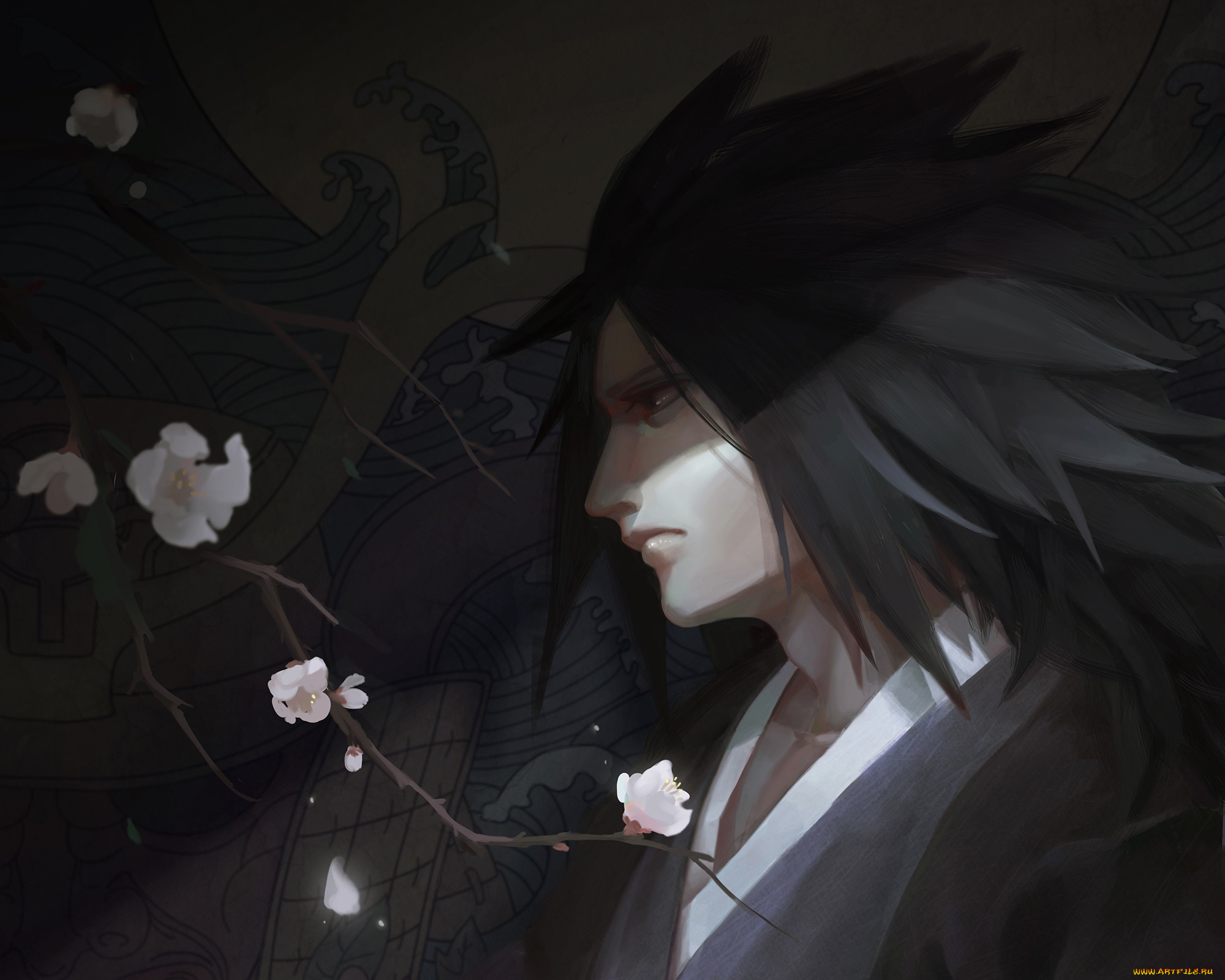 аниме, naruto, мадара