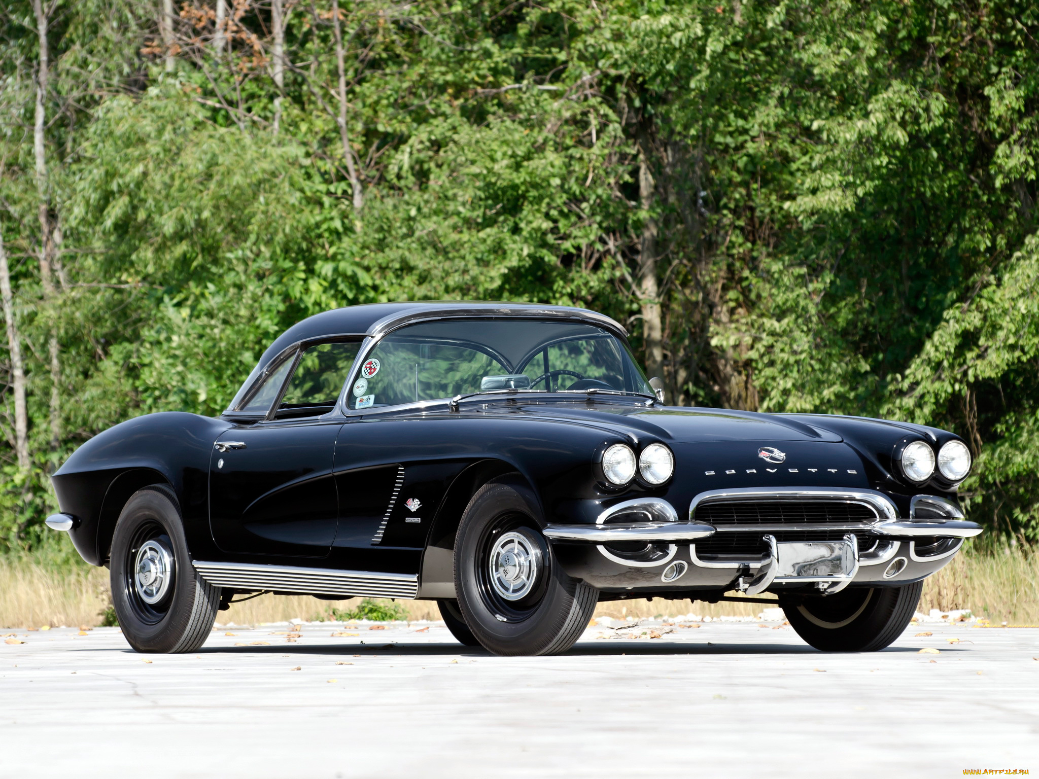 corvette, c1, fuel, injection, 1962, автомобили, corvette, c1, fuel, injection, 1962, чёрный