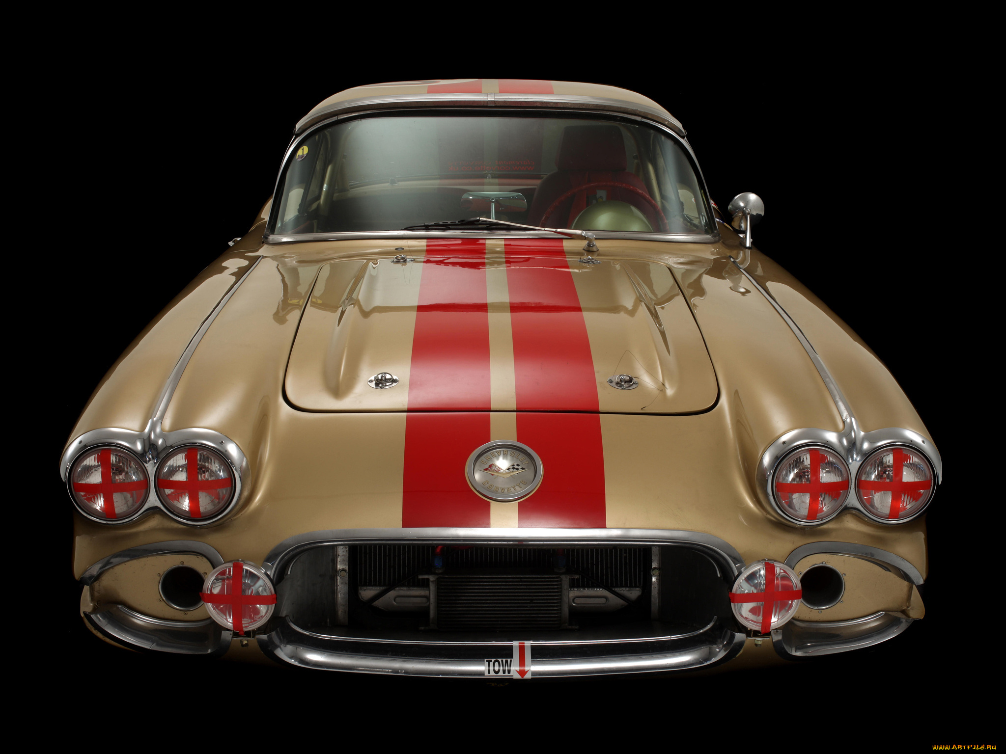corvette, c1, jrg, special, competition, coupe, 1960, автомобили, corvette, c1, jrg, special, competition, coupe, 1960